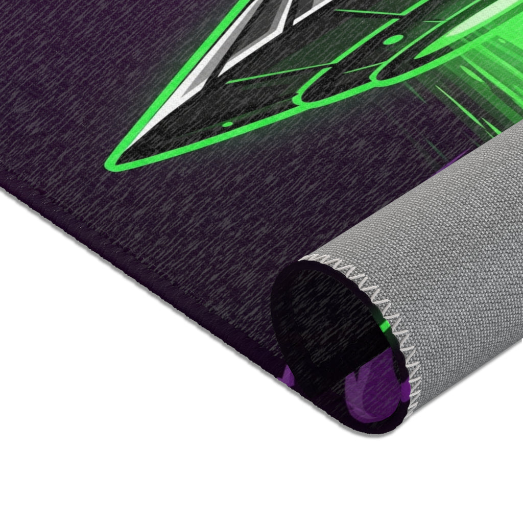 UFO Vortex Area Rug, Alien Decor, Home Flooring, Sci-Fi Themed Rug, Unique Gifts, Living Room Accent