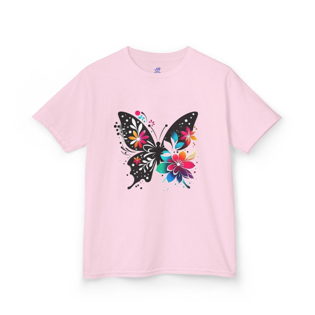 Colorful Butterfly Kids T-Shirt, Fun Summer Tee, Gift for Kids, Cute Butterfly Design, Toddler Summer Apparel, Artful Kids Wear