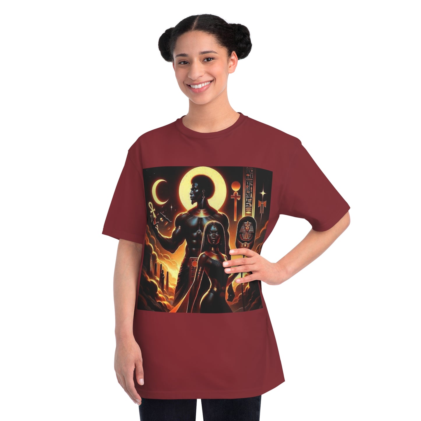 Vibrant Afrocentric Unisex T-Shirt, Cultural Pride Tee, Affirmation Clothing, Gift for Him/Her, Black History T-Shirt