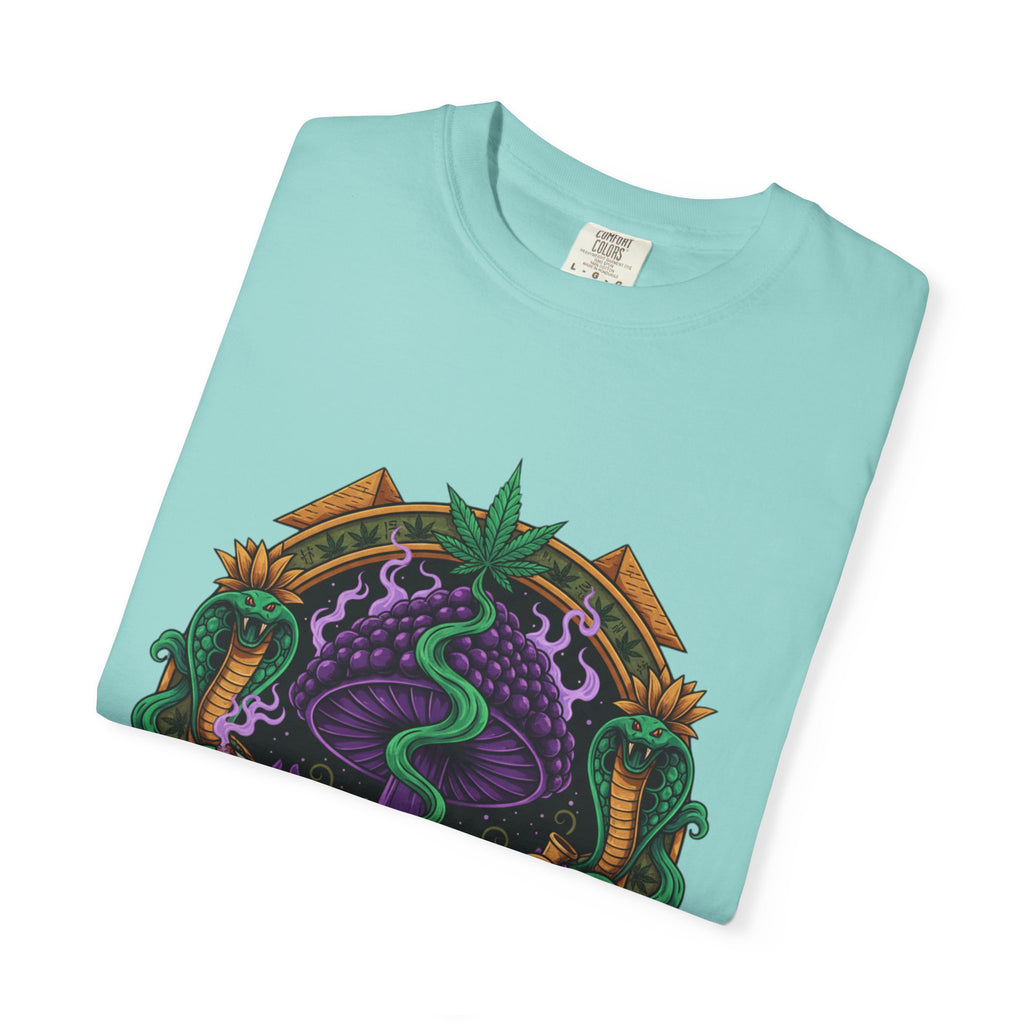 Ancient High T-Shirt — Mystical Snake & Egyptian Scarab Graphic Tee