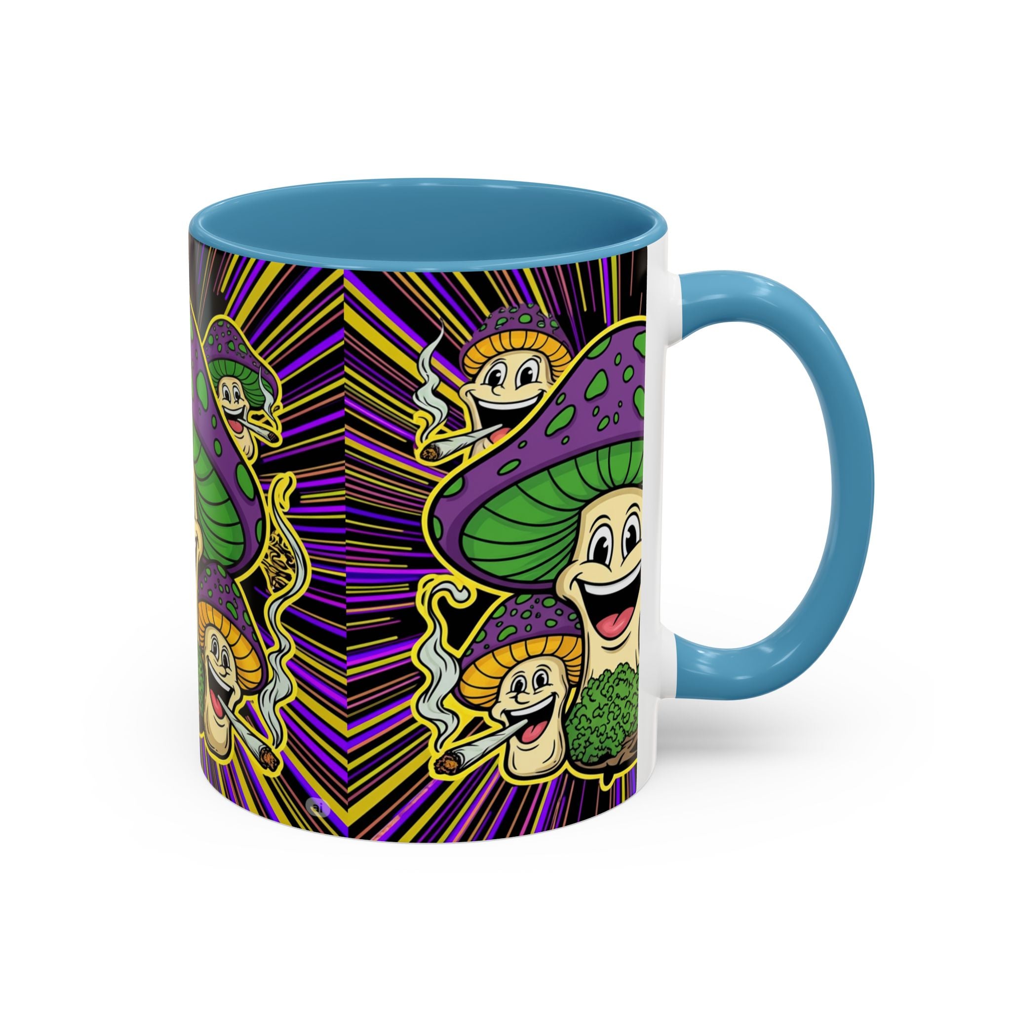 Whimsical Mushroom Coffee Mug, Perfect for Garden Lovers, Quirky Gift for Friends, Fun Coffee Cup, Home & Garden Decor