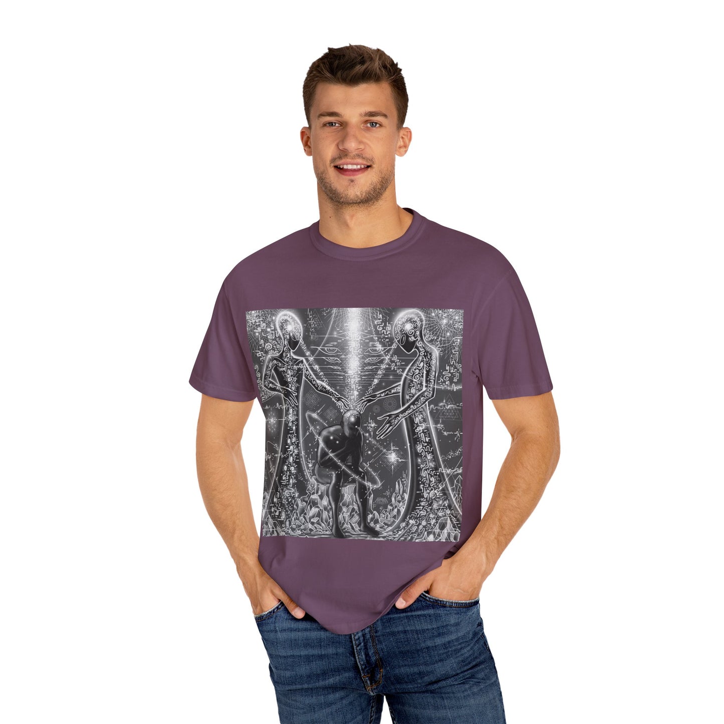 Unisex Garment-Dyed T-shirt👍