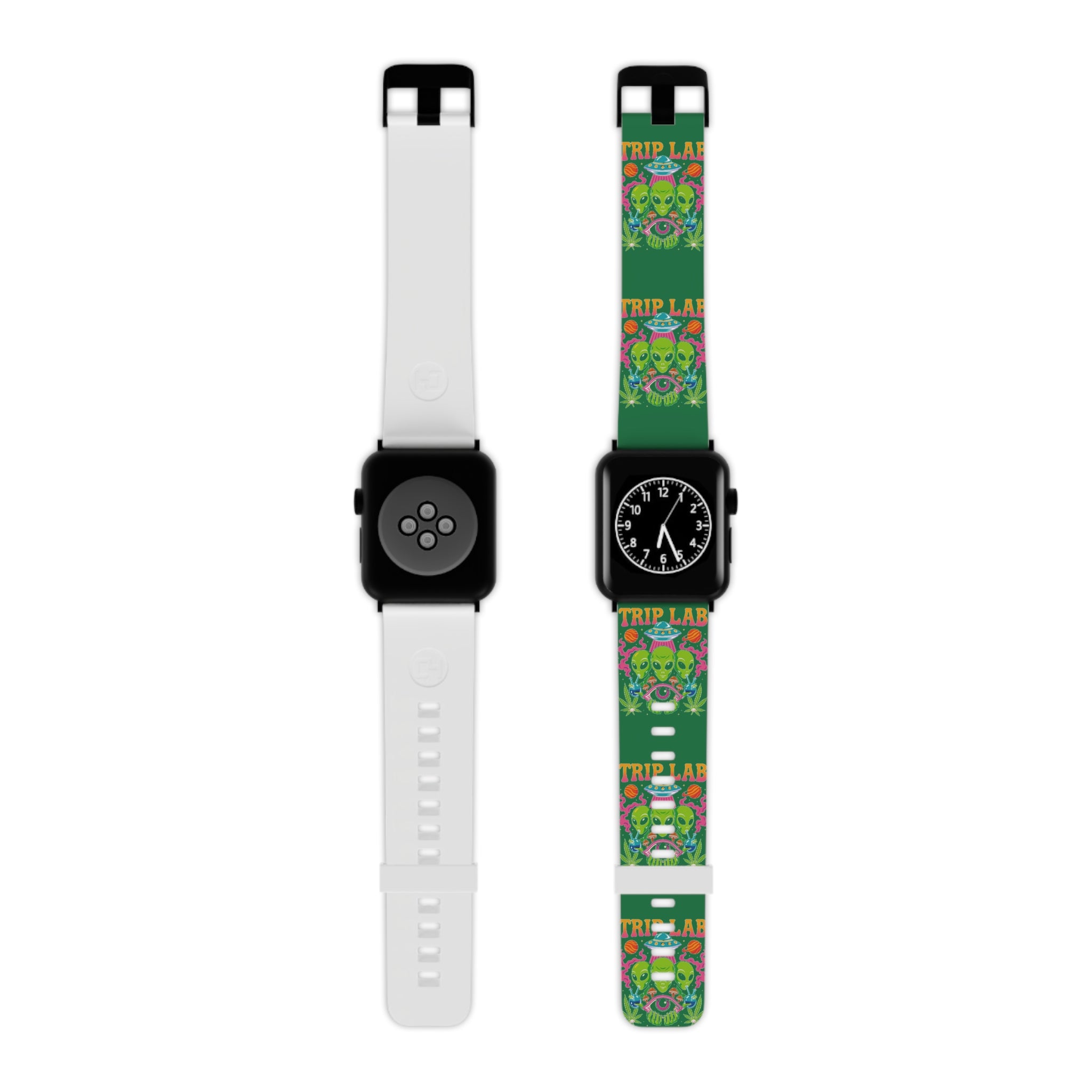 Vibrant Apple Watch Band | Customizable Printed Strap for Hipsters, Perfect for Festivals & Everyday Wear, Unique Gift Idea