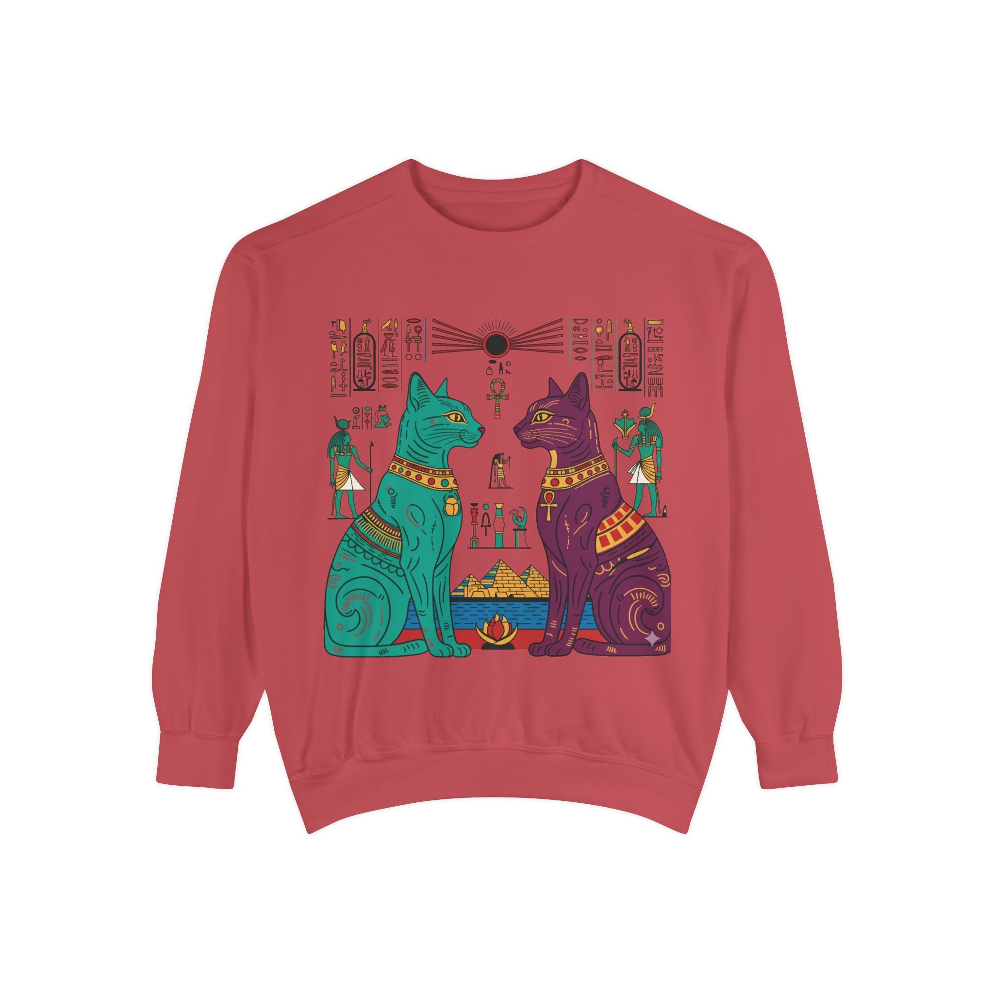Egyptian cats Sweatshirt