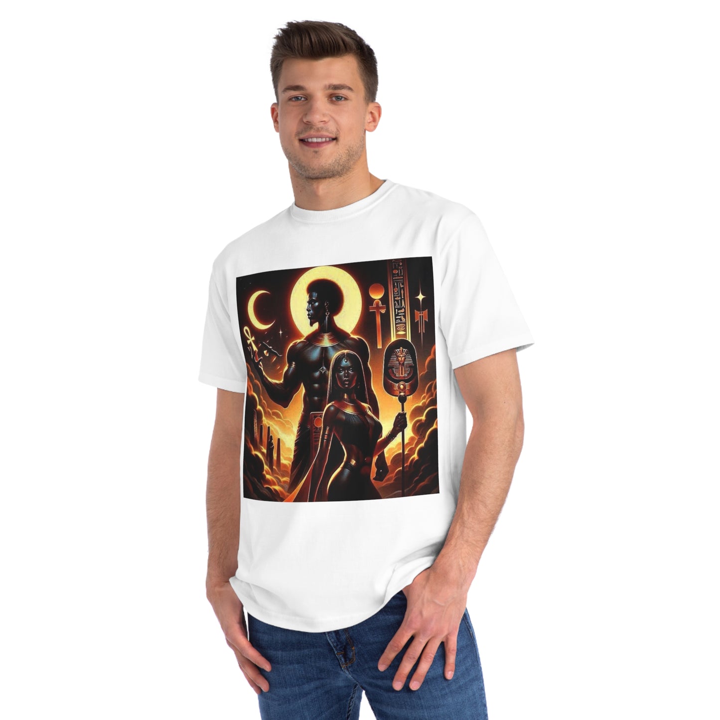 Vibrant Afrocentric Unisex T-Shirt, Cultural Pride Tee, Affirmation Clothing, Gift for Him/Her, Black History T-Shirt