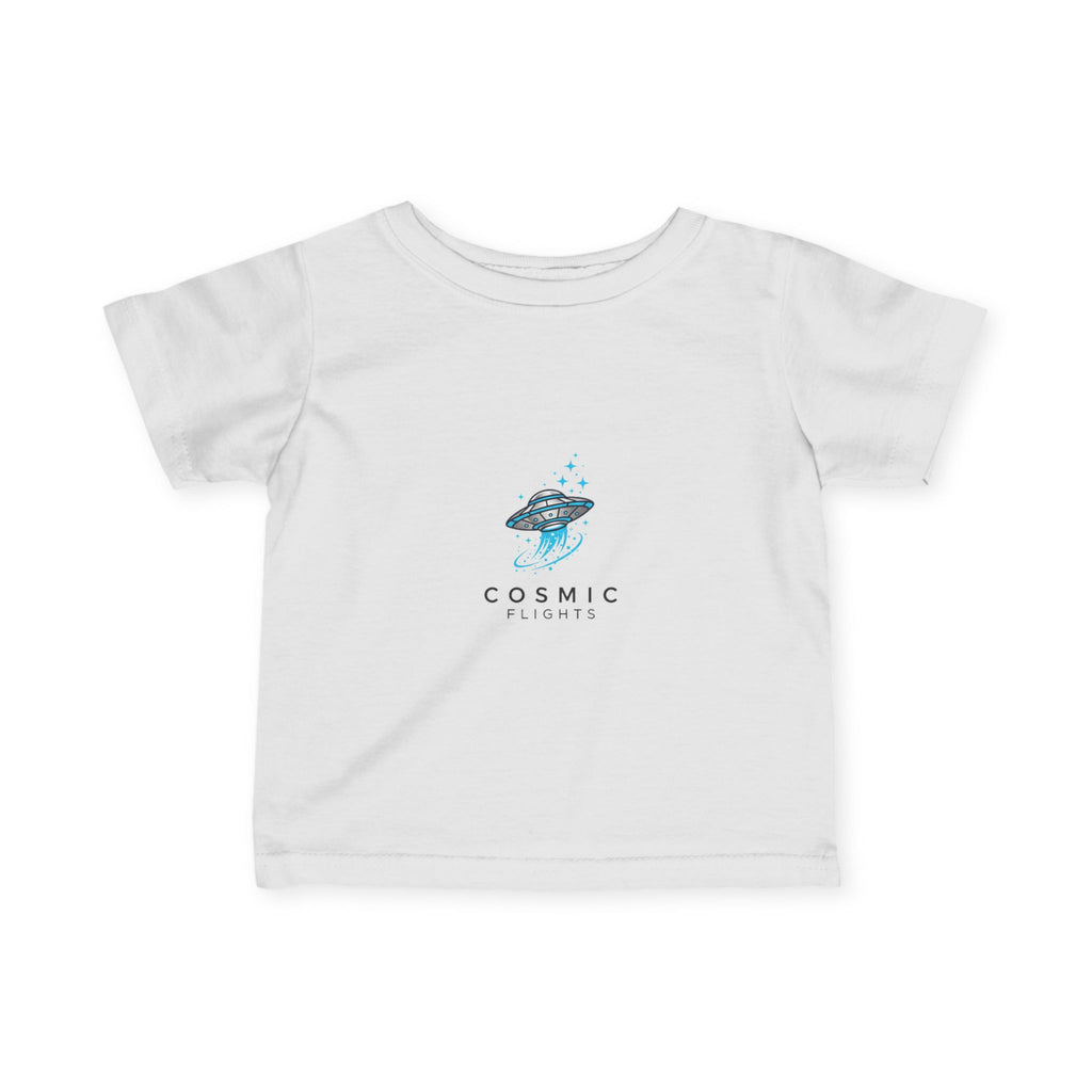 Cosmic Flight Infant Tee, Cute Baby T-Shirt, Kids Gift, Space Theme, Baby Shower, Toddler Apparel, Nursery Decor
