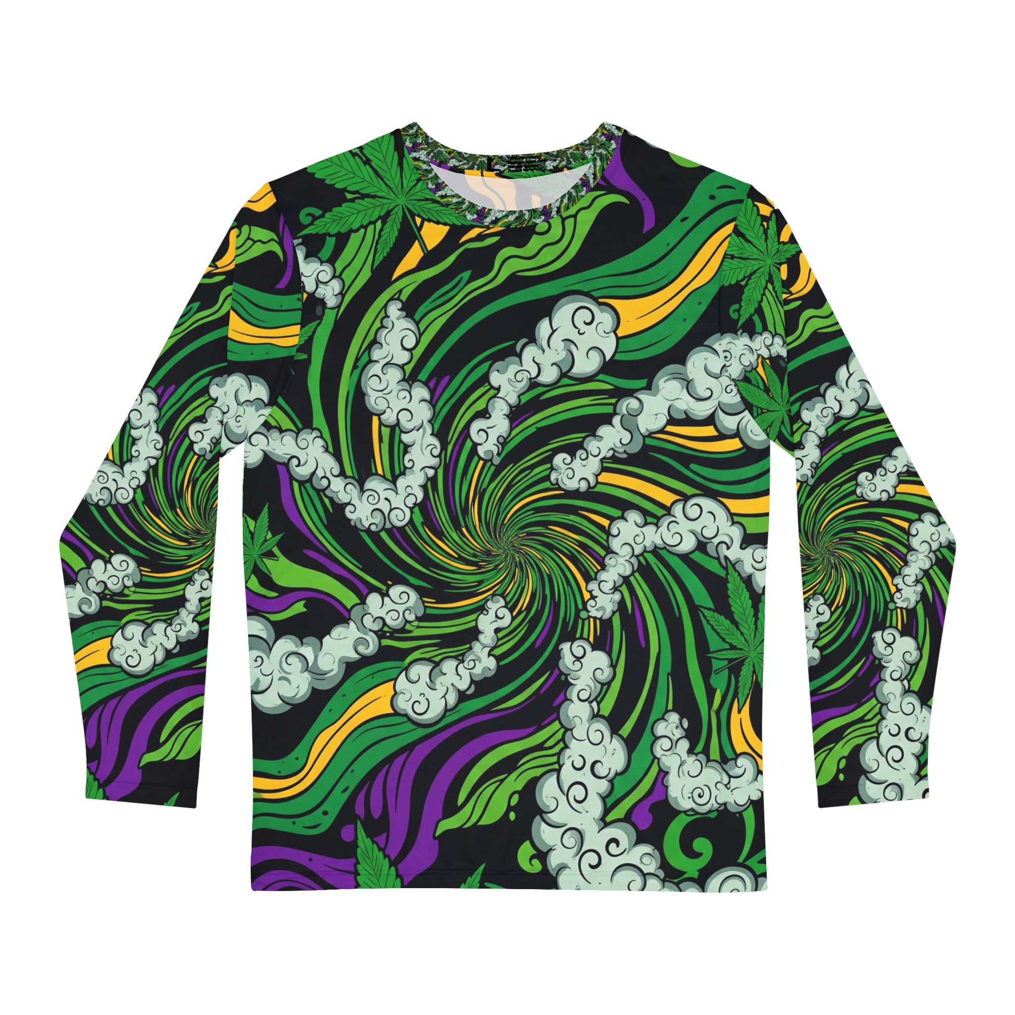 Psychedelic Long Sleeve Shirt, Trendy Graphic Tee for Festivals, Groovy Style Top, Unique Art Shirt, Perfect Gift for Music Lovers