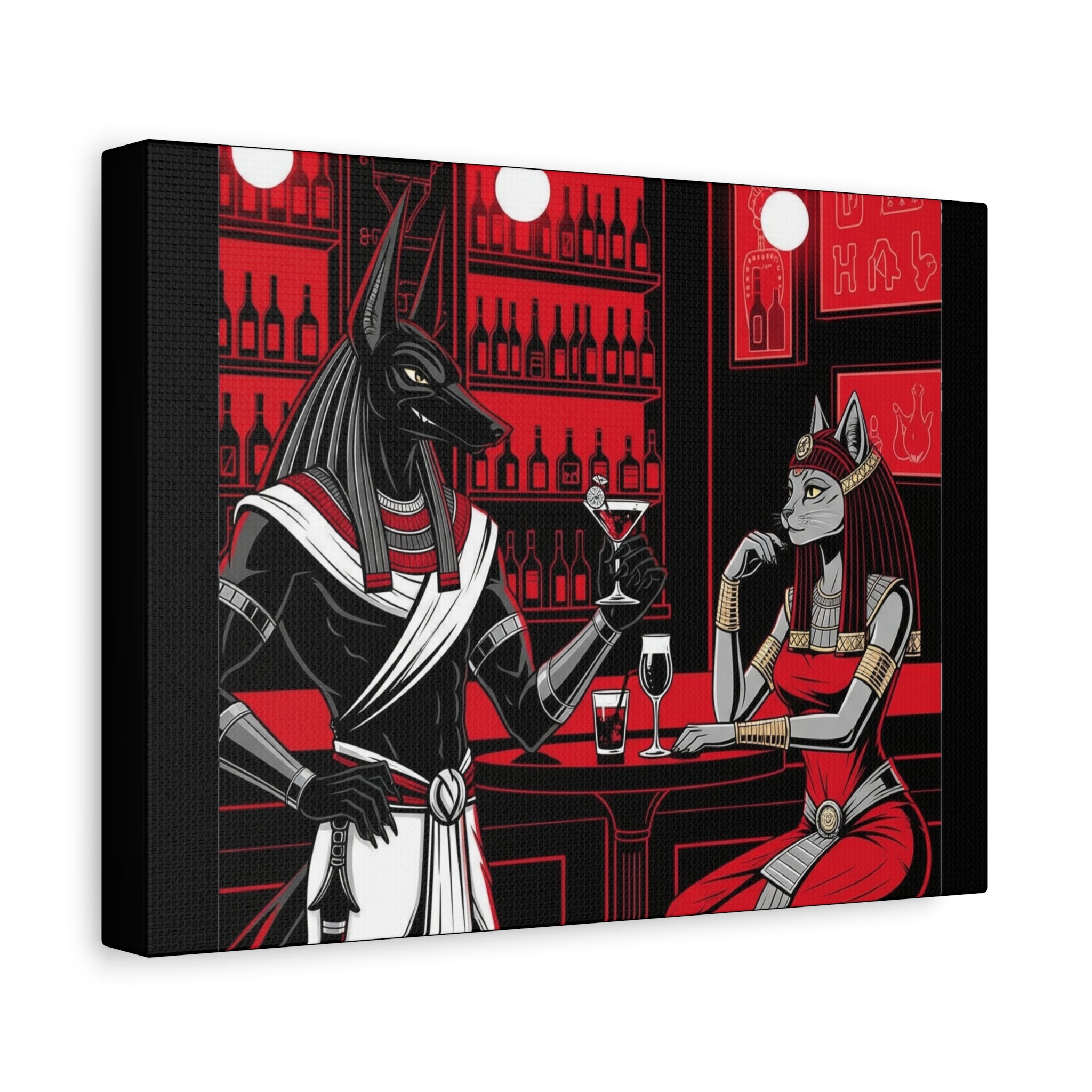 Egyptian Mythology Bar Scene Wall Art, Unique Home Decor for Art Lovers, Perfect for Gifting and Special Occasions, Canvas Print of [...]