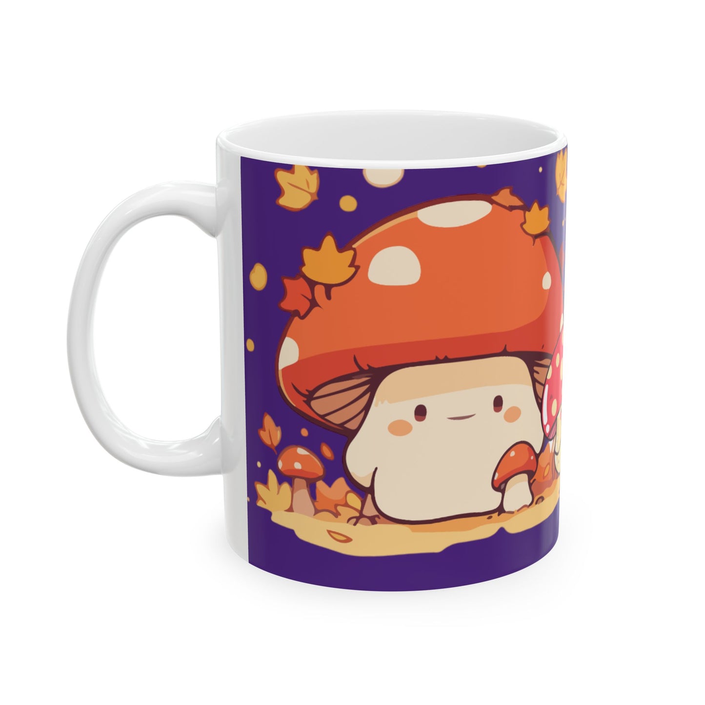 Mushroom coffee cup, (11oz, 15oz)