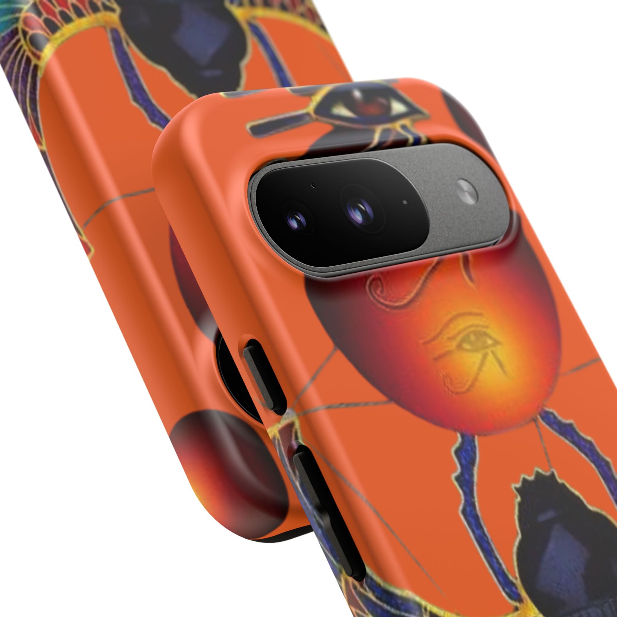 Egyptian-Inspired Phone Case, Tough Phone Cover, Unique Protective Case, Gift for Her, Vibrant Egyptian Art