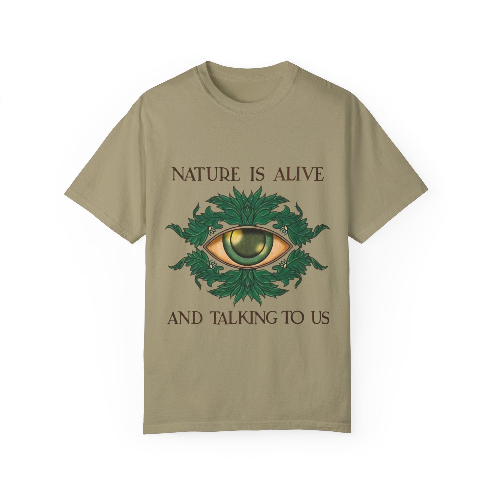 Nature-Inspired Unisex T-Shirt, Eco Friendly Tee, Nature Lover Gift, Casual Wear, Vintage Graphic Tee, Boho Style, Earth Day