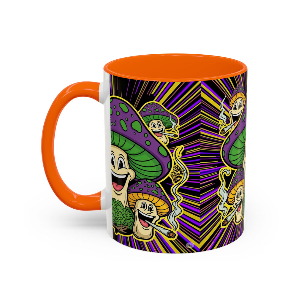 Whimsical Mushroom Coffee Mug, Perfect for Garden Lovers, Quirky Gift for Friends, Fun Coffee Cup, Home & Garden Decor