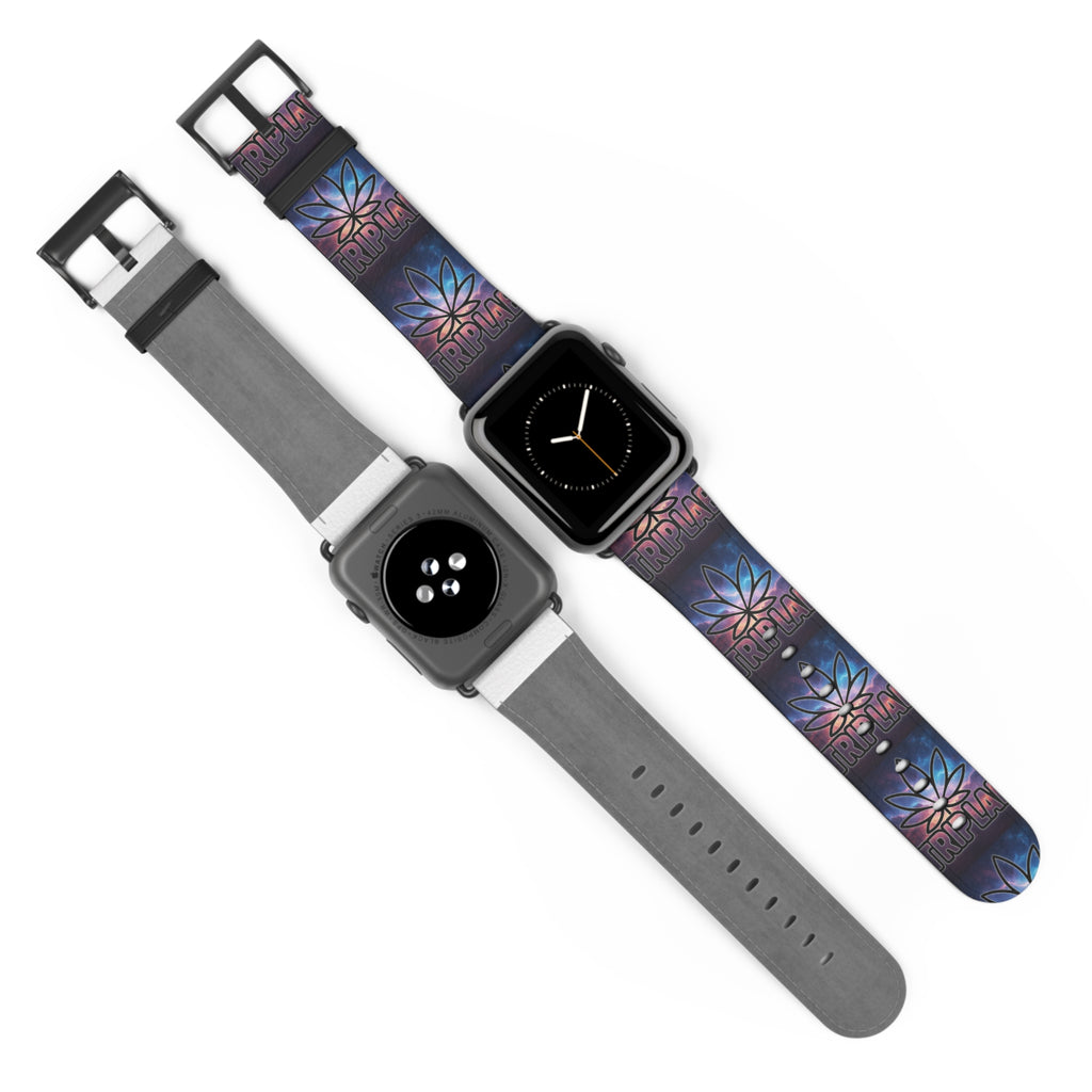 Fireworks Lotus Watch Band — Floral Galaxy Apple Watch Strap