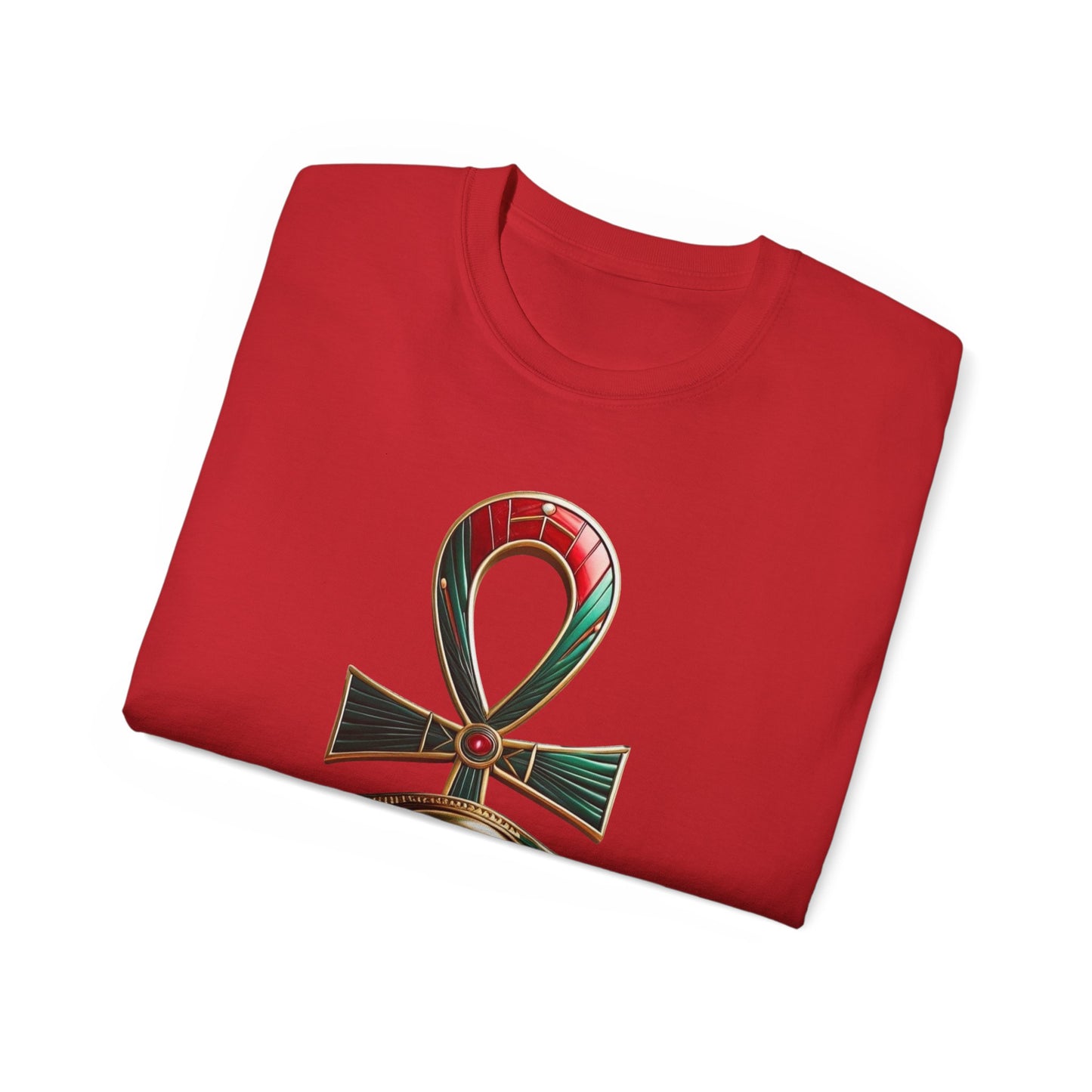 Vintage Egyptian Symbol Tee, Casual Unisex Shirt, Gifts for Historians, Unique Statement Tee, Festival Wear