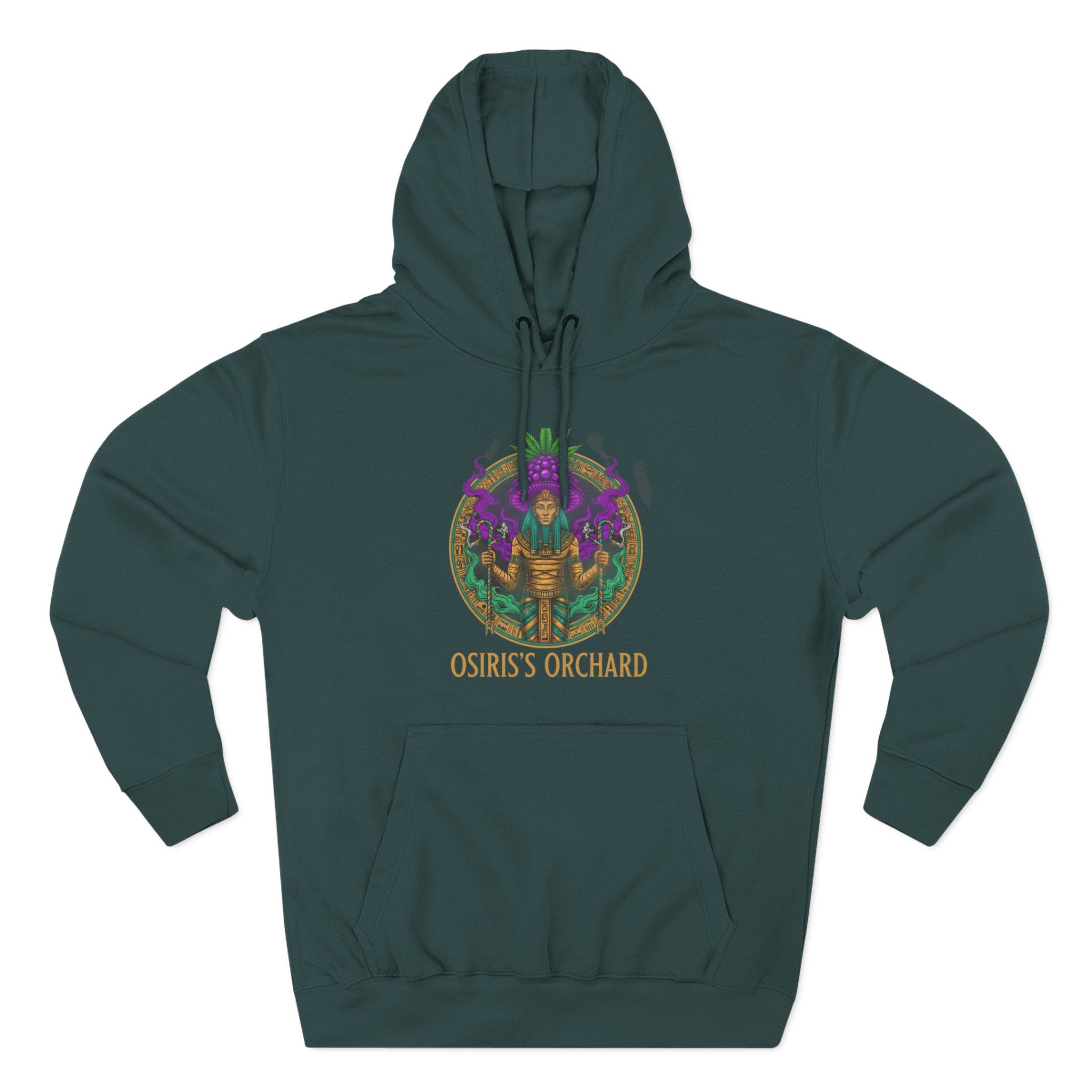 Osiris's Orchard Hoodie – Egyptian Mythology Graphic Pullover
