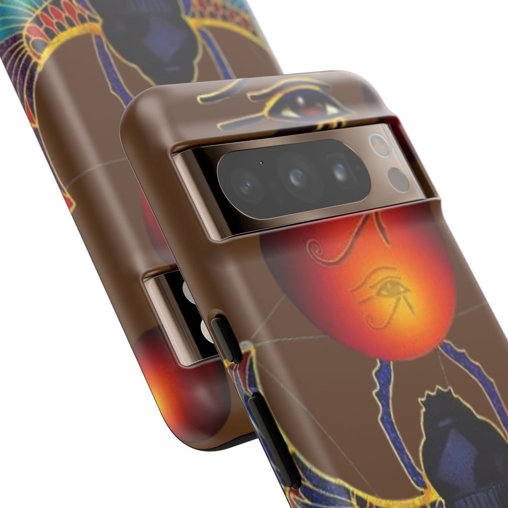 Egyptian Scarab Phone Case | Tough Cases for Unique Style, Protective Cases, Artistic Phone Covers, Gifts for Art Lovers