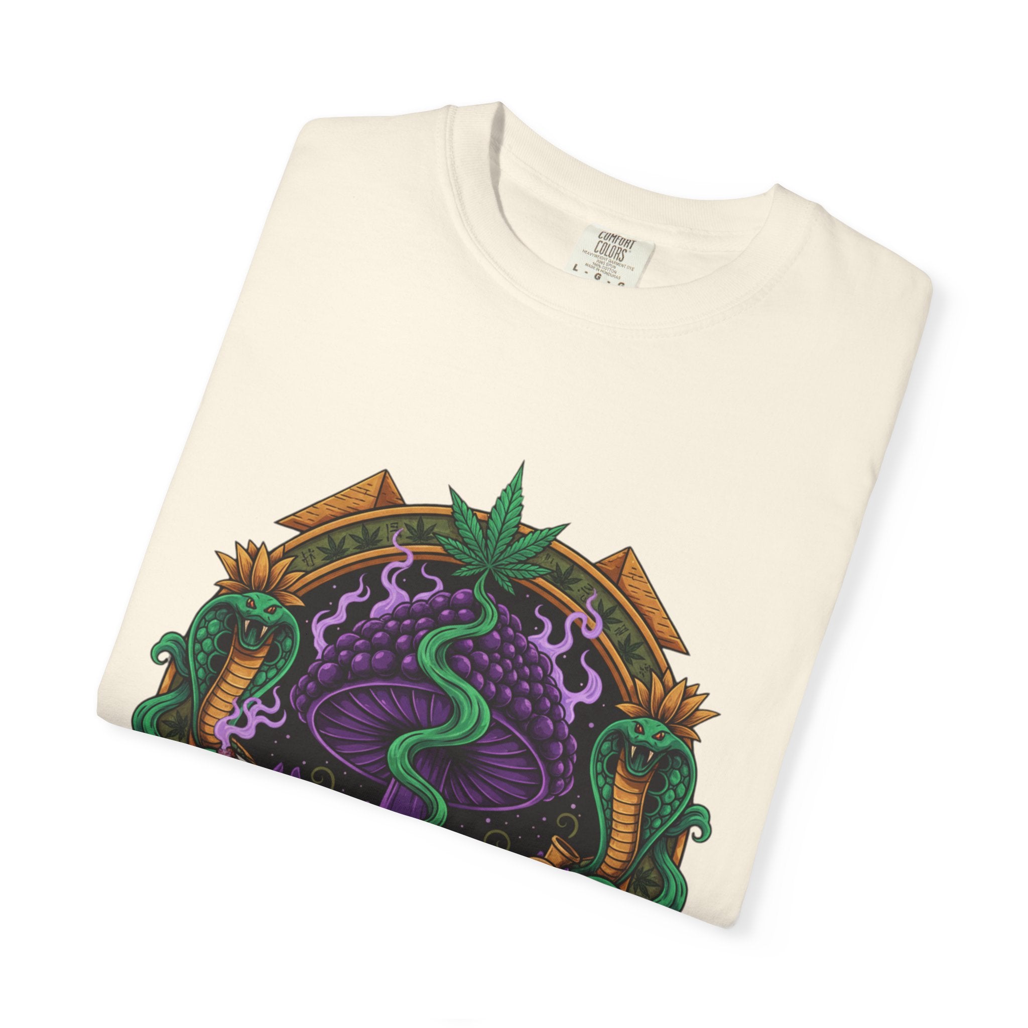 Ancient High T-Shirt — Mystical Snake & Egyptian Scarab Graphic Tee