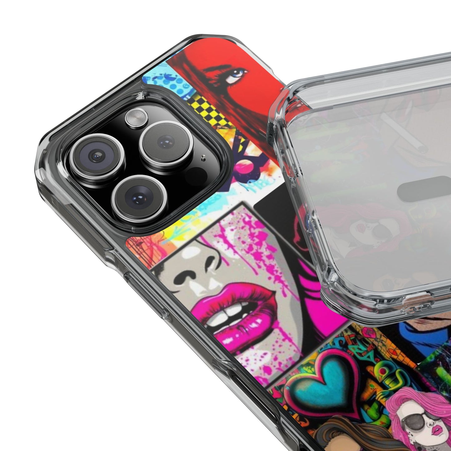 Magnetic Clear Impact Cases