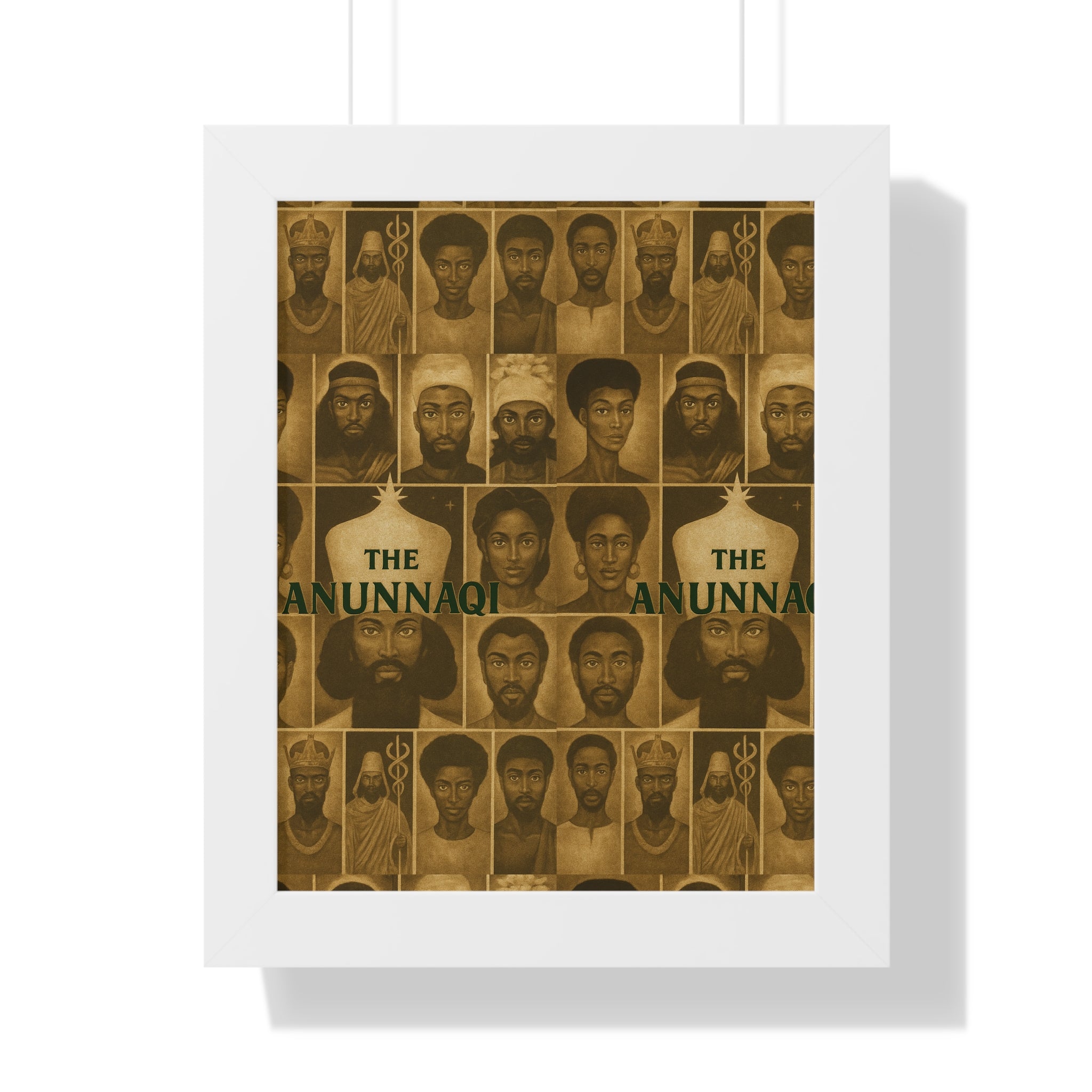 Framed Vertical Poster