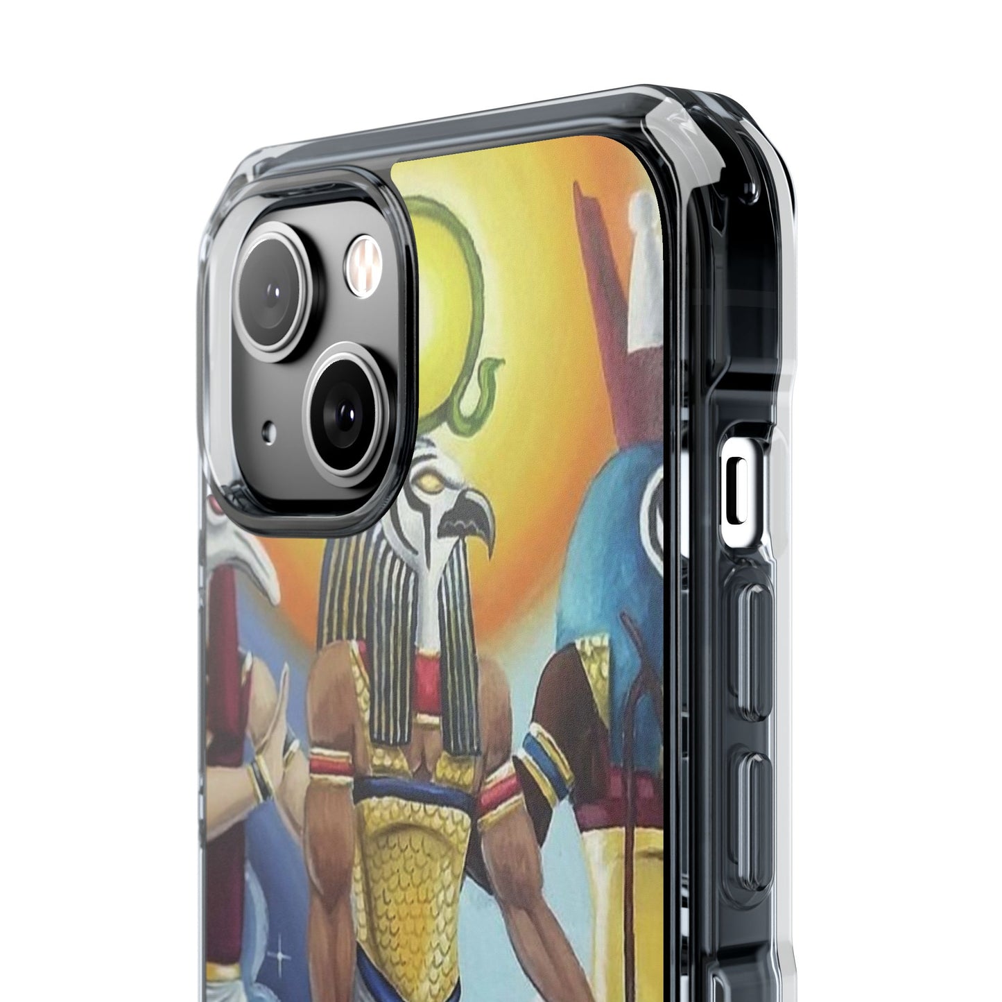 Egyptian Art Phone Case - Magnetic Clear Impact Case for Stylish Protection