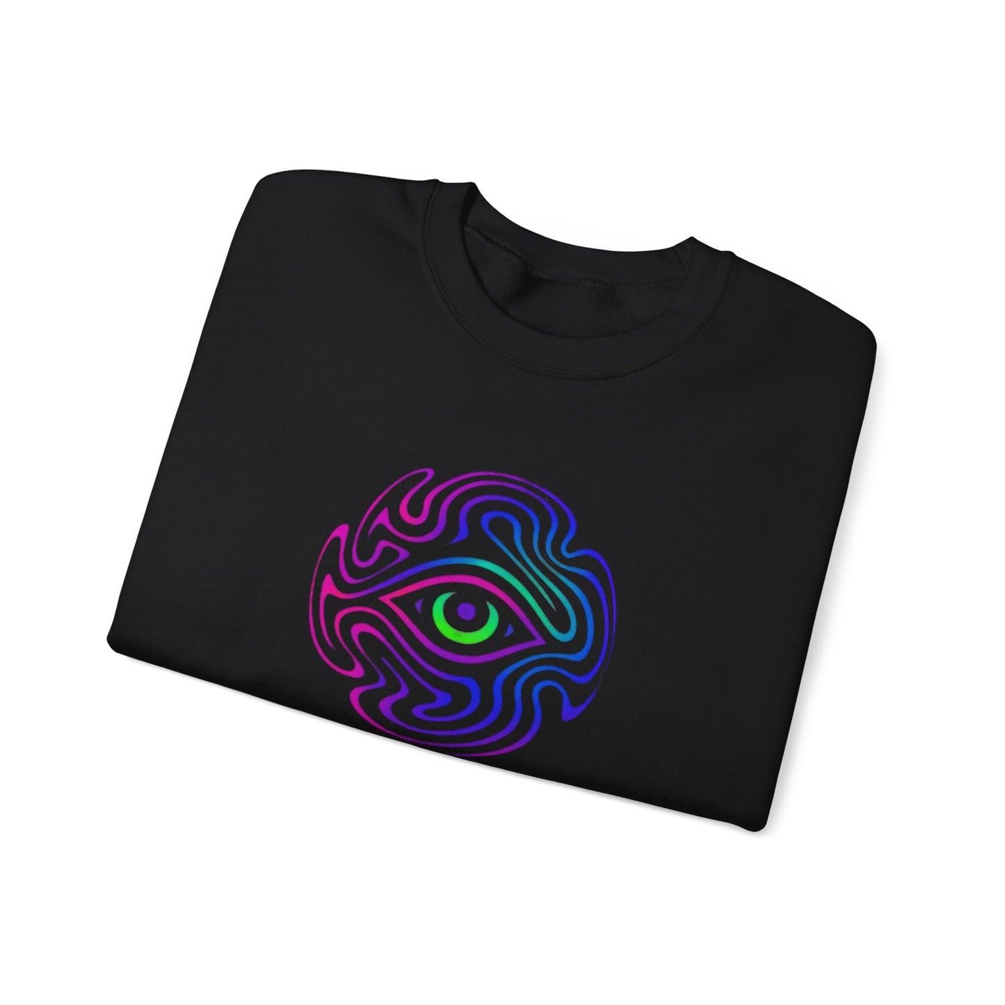 Psychedelic Trip Lab Sweatshirt, Unisex Crewneck, Cozy Gift for Festival Lovers, Casual Wear, Street Style