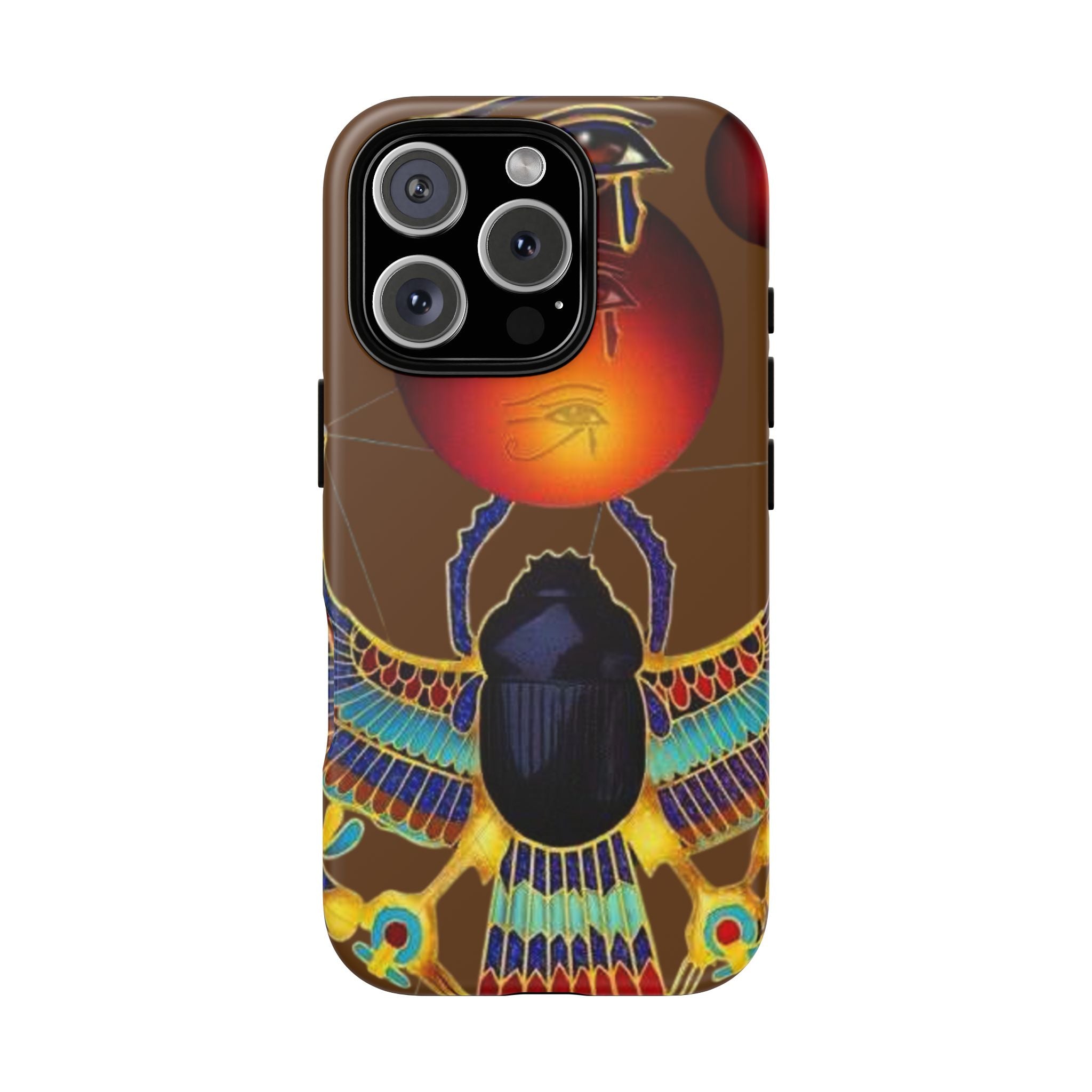 Egyptian Scarab Phone Case | Tough Cases for Unique Style, Protective Cases, Artistic Phone Covers, Gifts for Art Lovers
