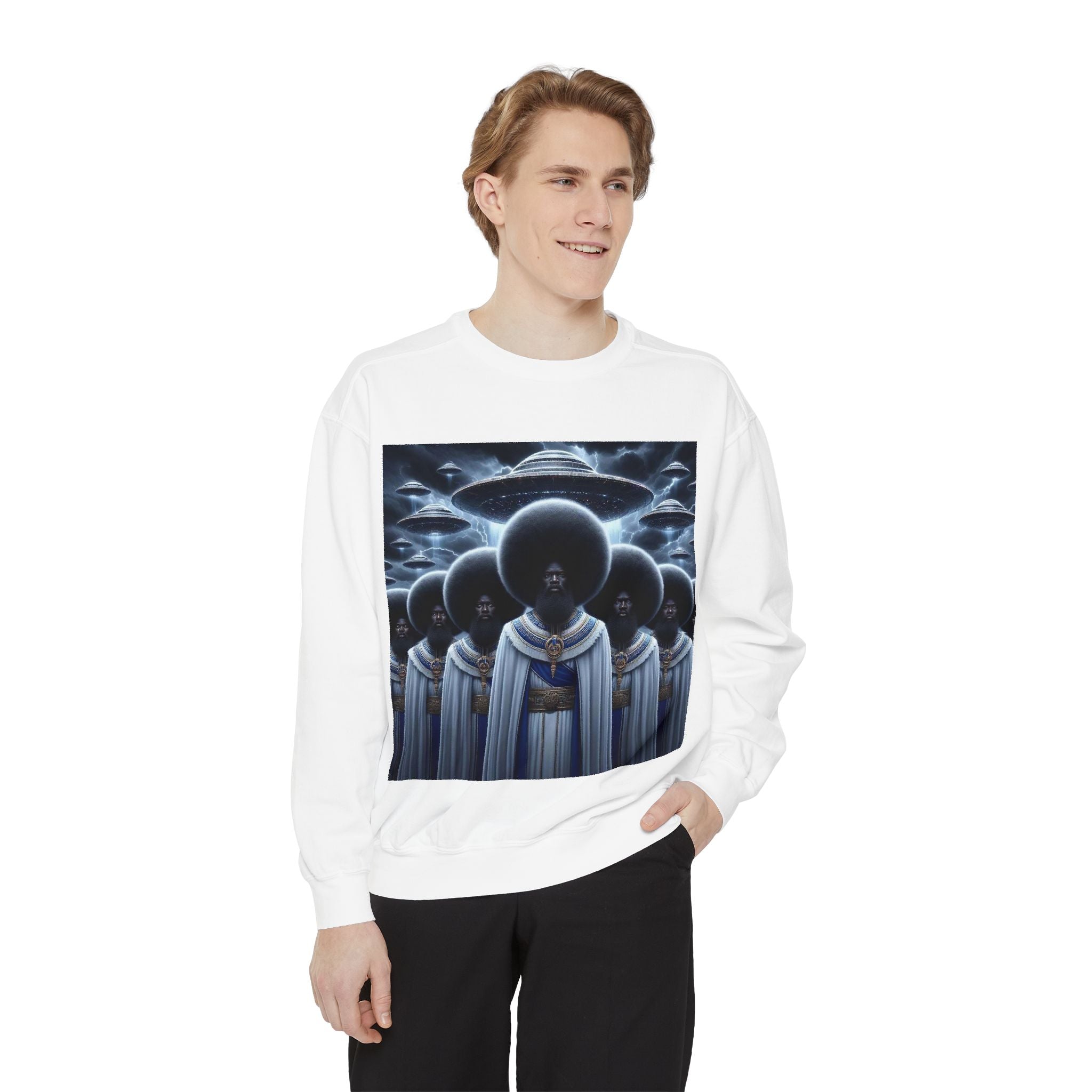 Unisex Garment-Dyed Sweatshirt