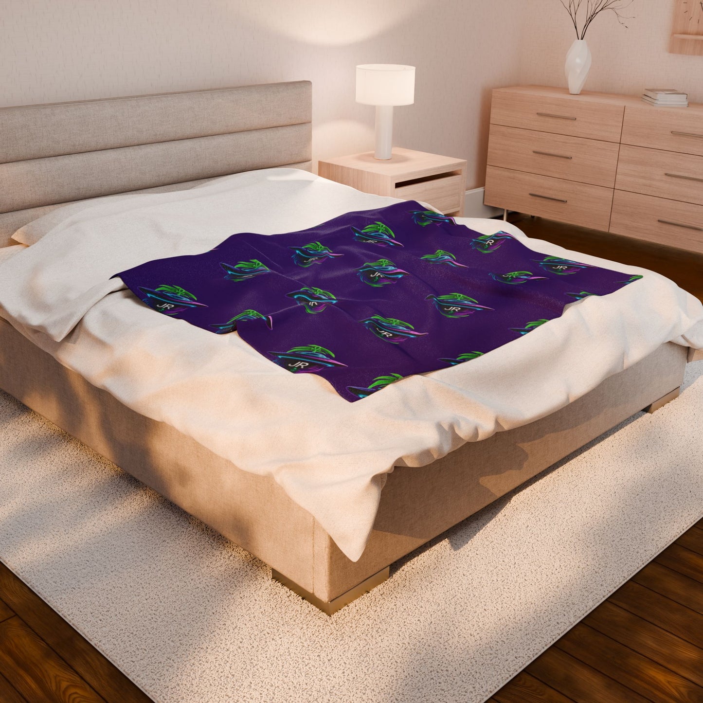 Cozy Velveteen Plush Blanket - Perfect for Home Decor, Gift for Relaxation, Soft Snuggle Blanket for Kids & Adults, Personalized Home [...]