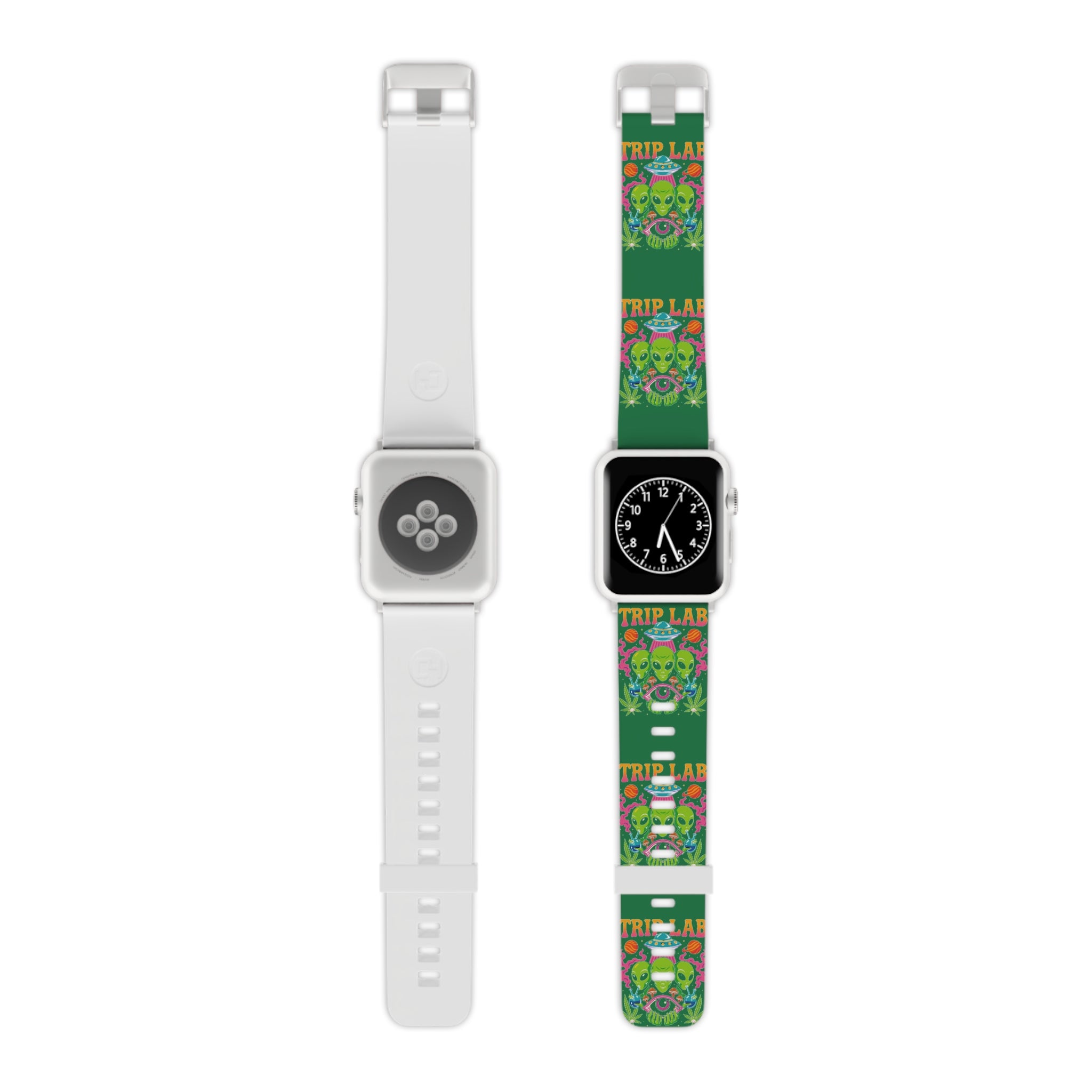 Vibrant Apple Watch Band | Customizable Printed Strap for Hipsters, Perfect for Festivals & Everyday Wear, Unique Gift Idea