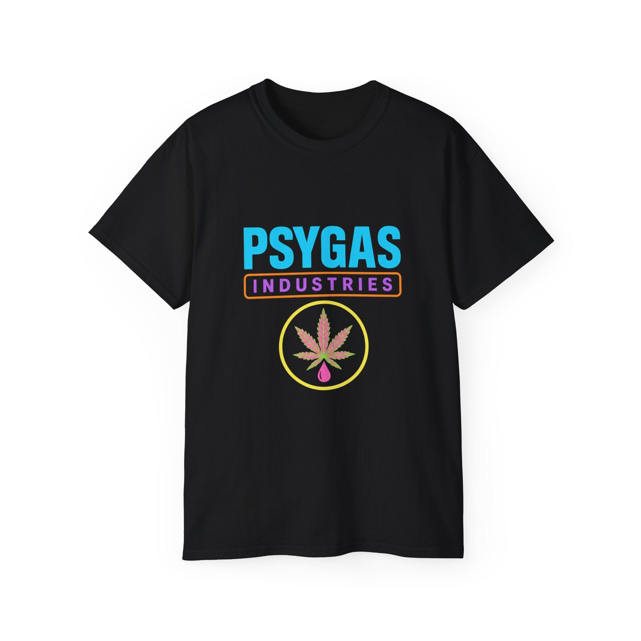 Psychedelic Cannabis Graphic Tee, Unisex Ultra Cotton Shirt for Festivals, Gifts, 420 Celebrations, Casual Wear, Trendy Style