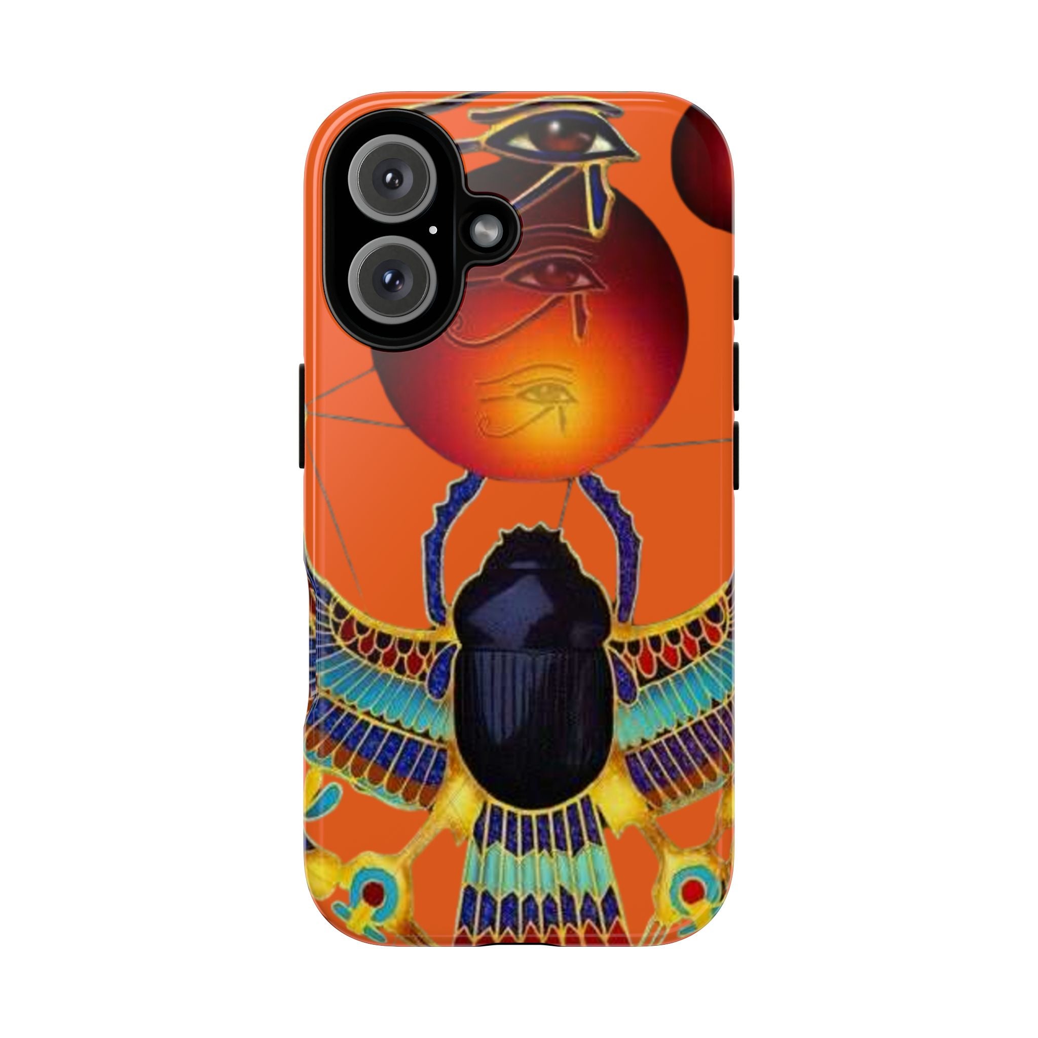 Egyptian-Inspired Phone Case, Tough Phone Cover, Unique Protective Case, Gift for Her, Vibrant Egyptian Art
