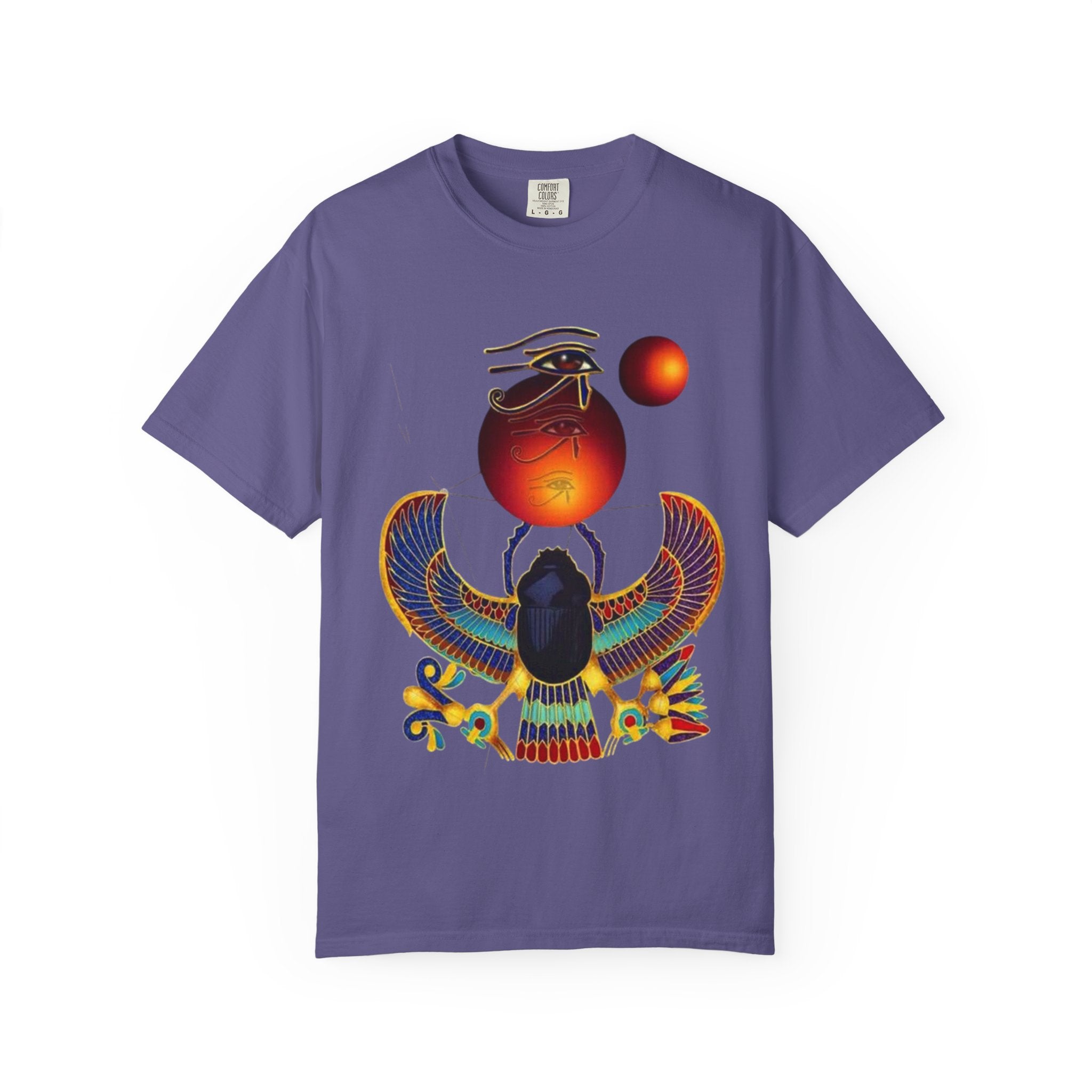 Vintage Egyptian Art T-shirt, Unisex Gift for History Lovers, Graphic Tee for Festivals, Artistic Apparel, Unique Gift Idea