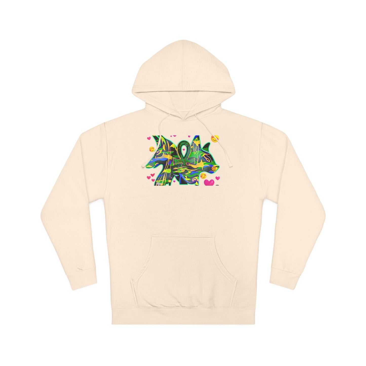 Vibrant Unisex Hooded Sweatshirt with Colorful Abstract Design, Cozy Streetwear, Gift for Art Lovers, Casual Wear, Trendy Style, [...]