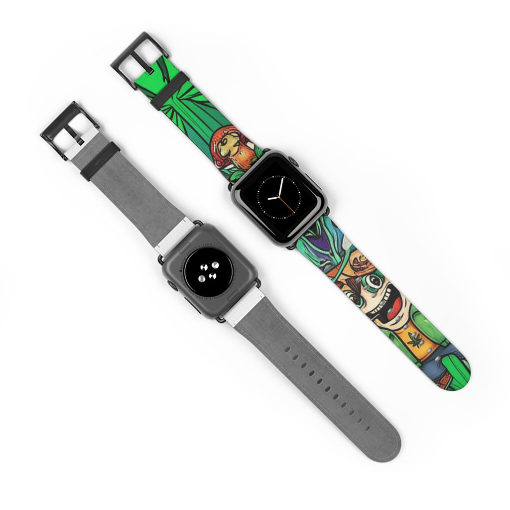 Whimsical Watch Band for Fun-Loving Souls | Colorful Art Band, Unique Gift, Festival Accessory, Fashion Statement, Holiday Present