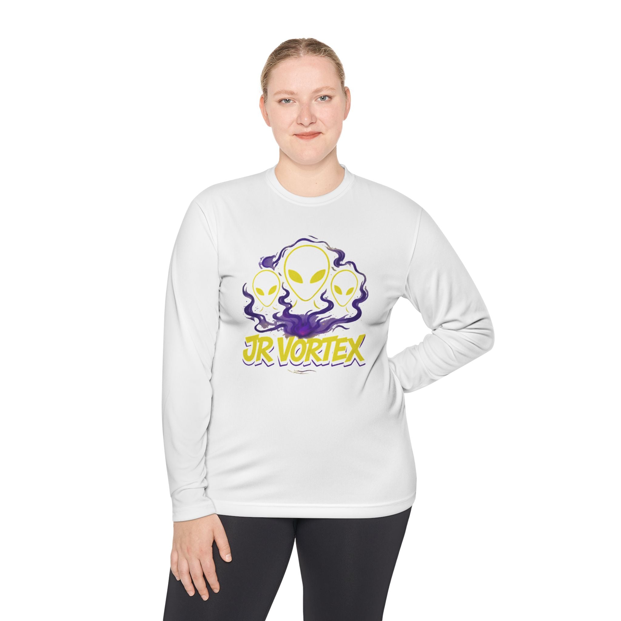 JR Vortex Alien Unisex Lightweight Long Sleeve Tee