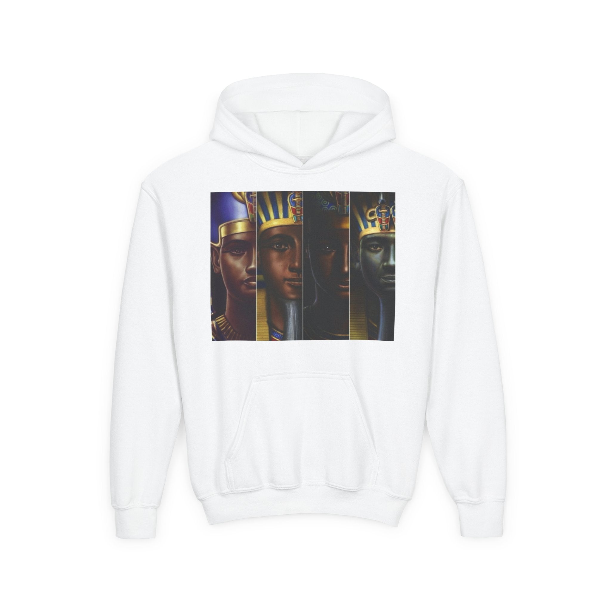 Egyptian Kings Youth Hooded Sweatshirt - Stylish and Comfortable