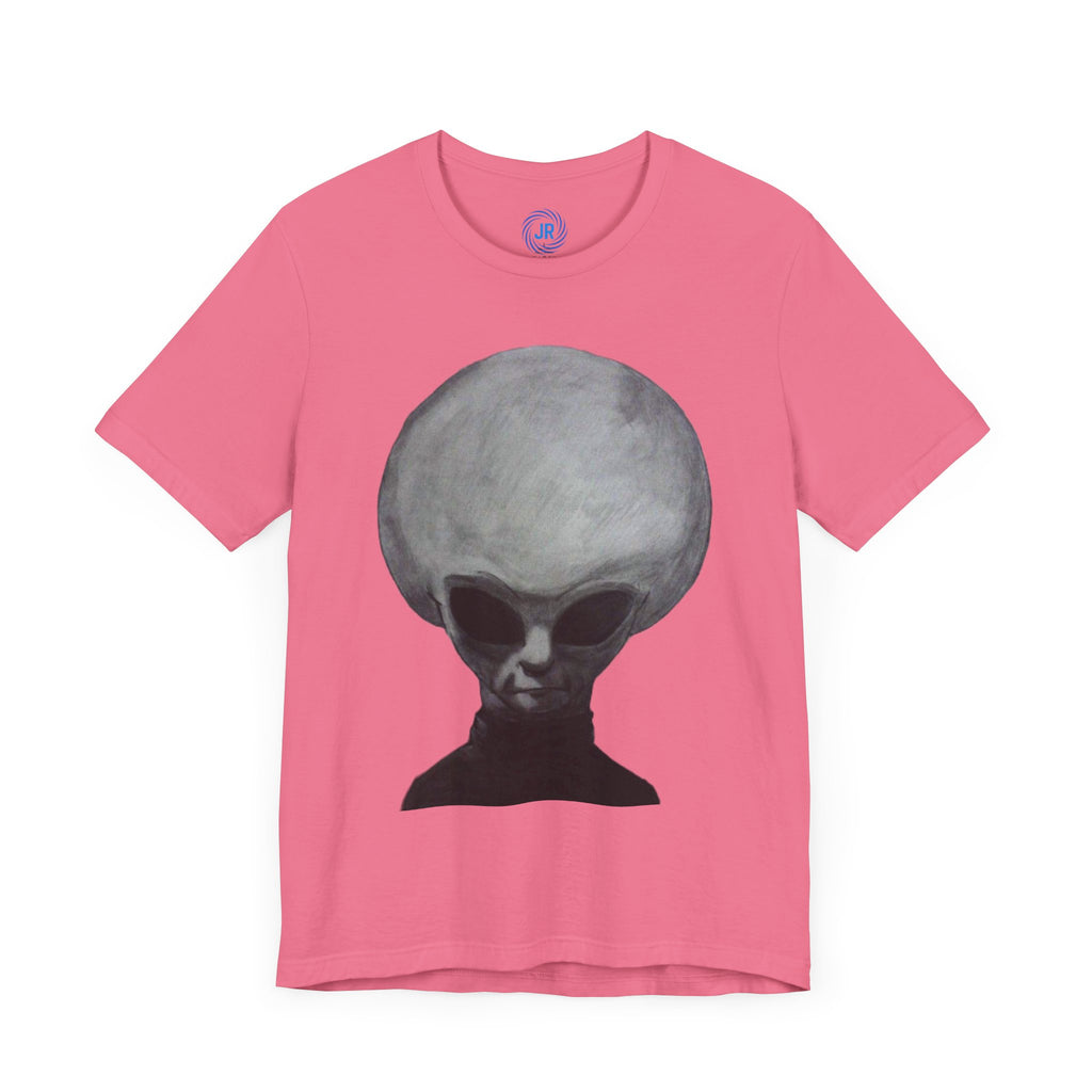 Alien Graphic Tee, Cool Casual Shirt, Unisex T-Shirt, Gift for Nerds, Sci-Fi Fashion