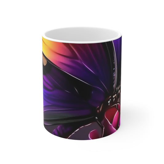 Butterfly Mug - Unique Floral Design, Perfect Gift for Nature Lovers