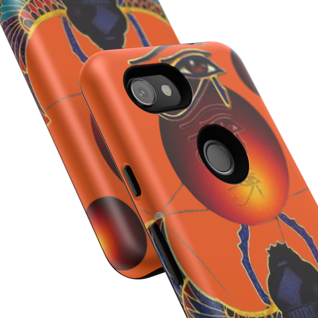 Egyptian-Inspired Phone Case, Tough Phone Cover, Unique Protective Case, Gift for Her, Vibrant Egyptian Art