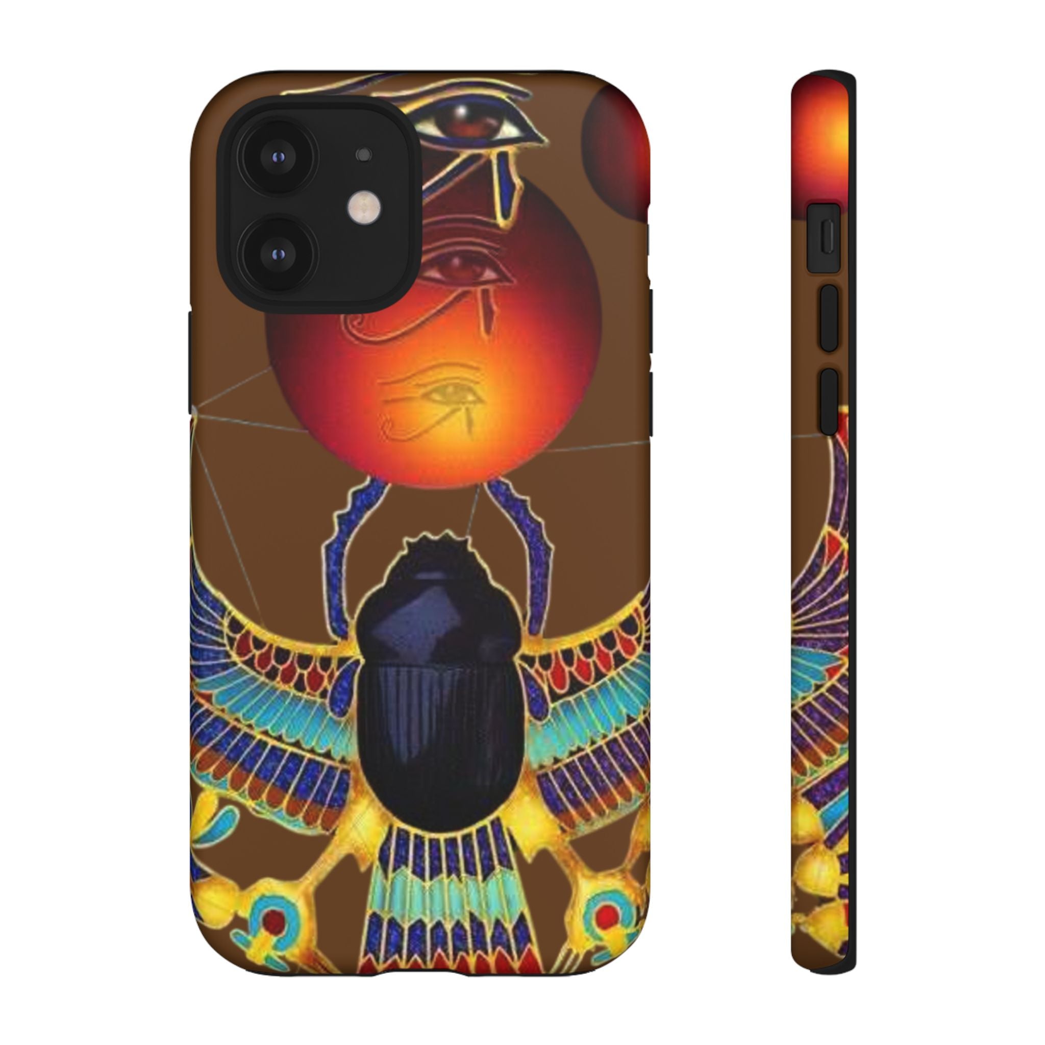 Egyptian Scarab Phone Case | Tough Cases for Unique Style, Protective Cases, Artistic Phone Covers, Gifts for Art Lovers