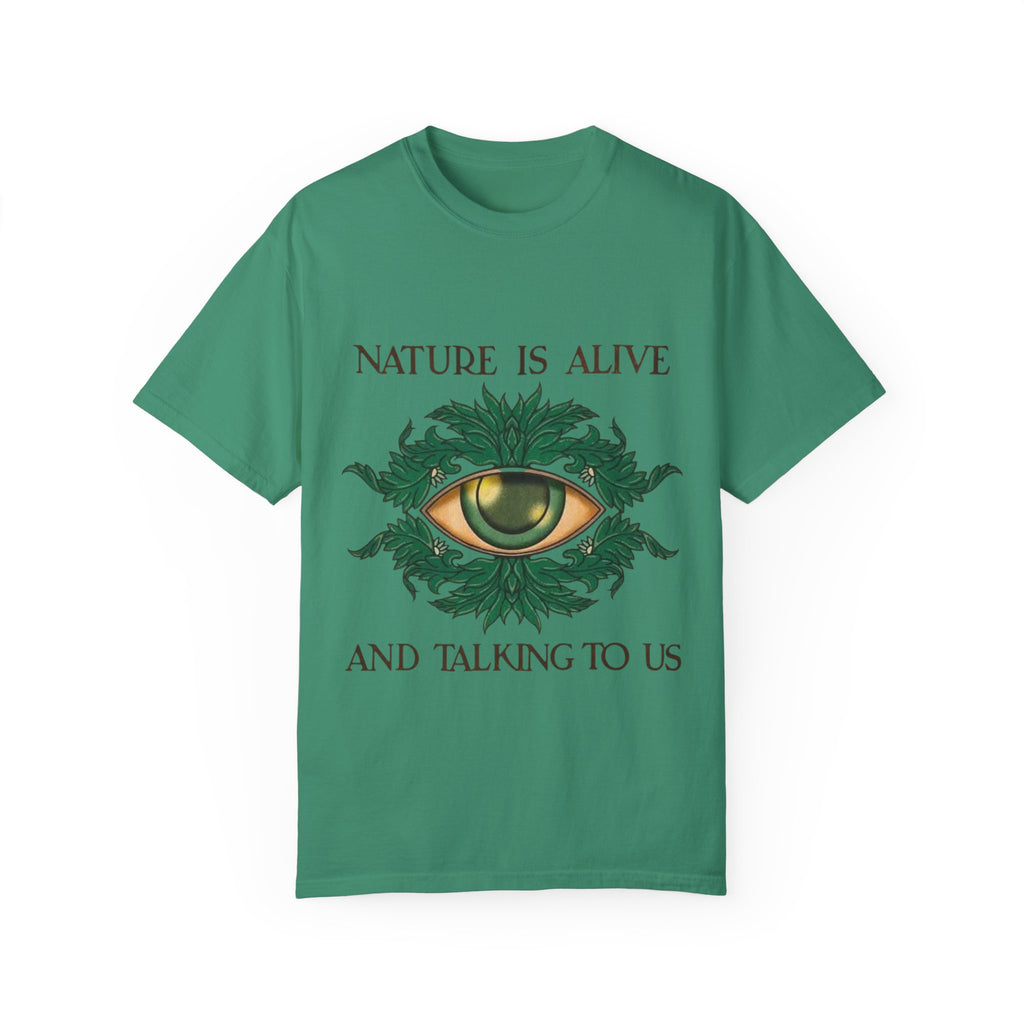 Nature-Inspired Unisex T-Shirt, Eco Friendly Tee, Nature Lover Gift, Casual Wear, Vintage Graphic Tee, Boho Style, Earth Day