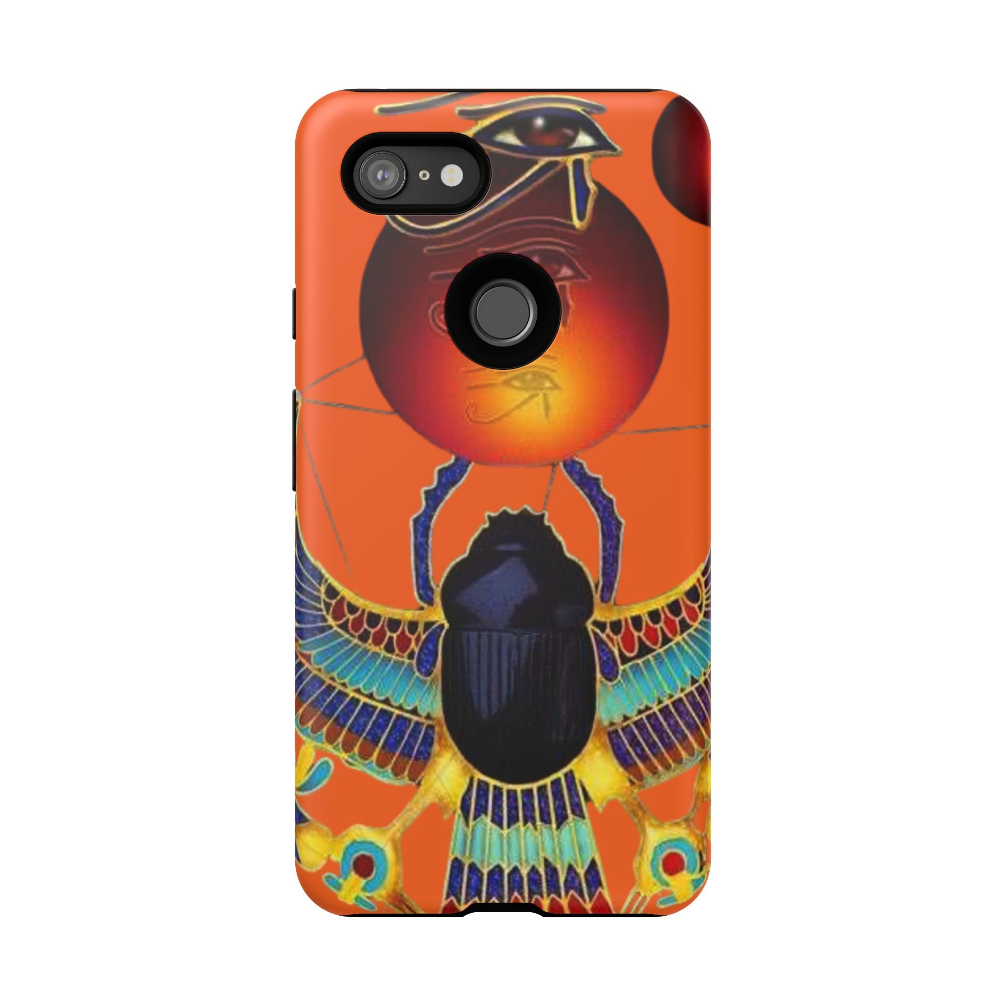 Egyptian-Inspired Phone Case, Tough Phone Cover, Unique Protective Case, Gift for Her, Vibrant Egyptian Art