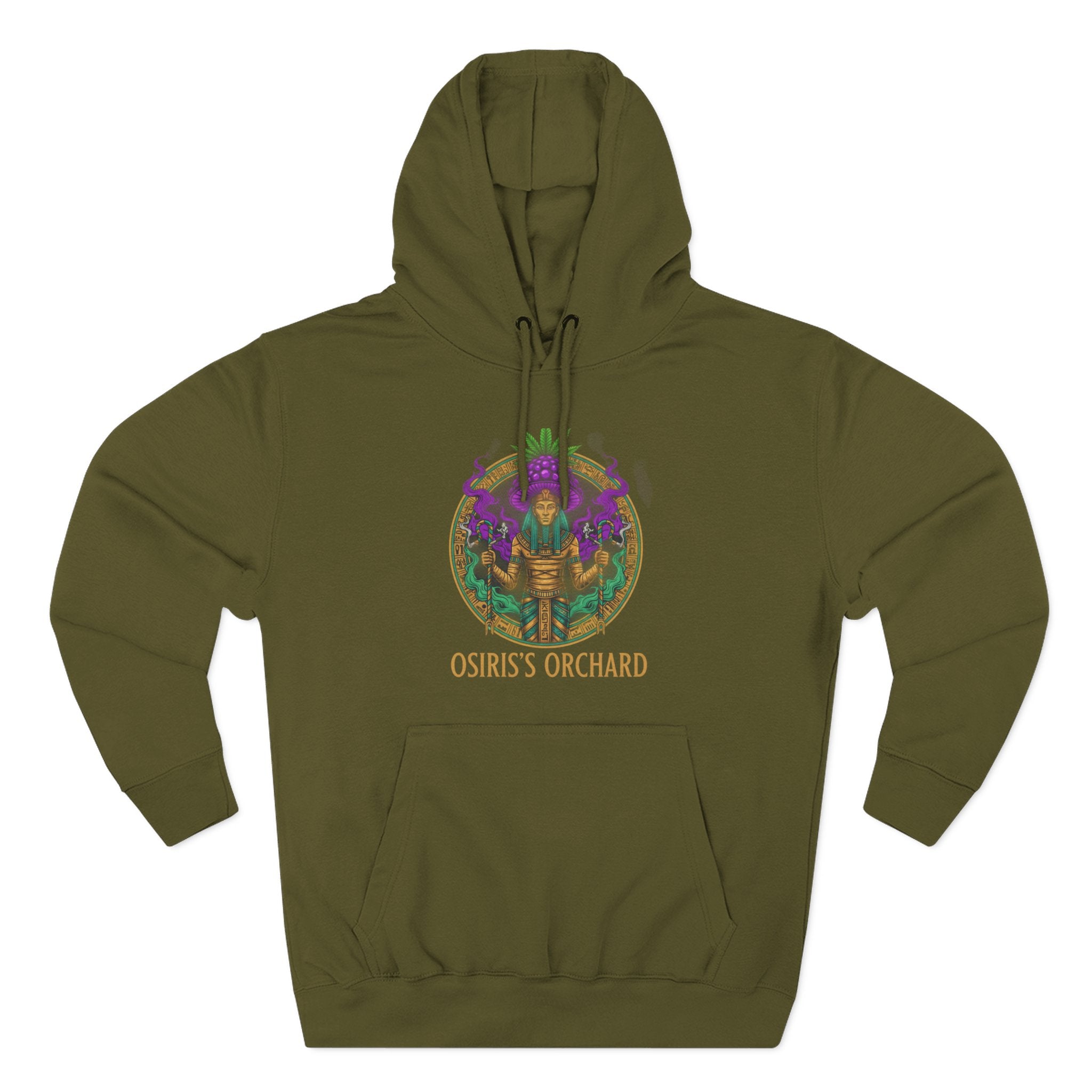 Osiris's Orchard Hoodie – Egyptian Mythology Graphic Pullover
