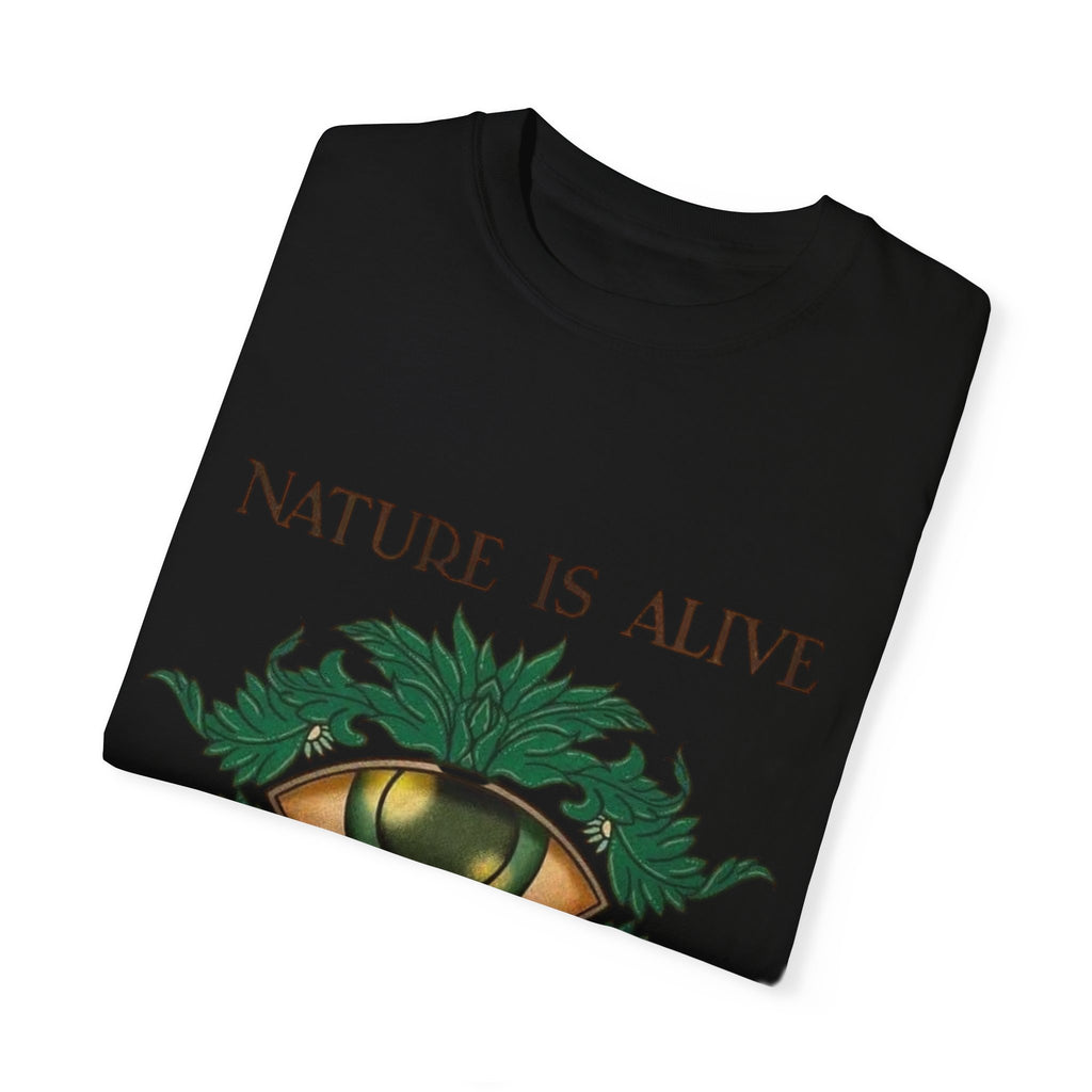Nature-Inspired Unisex T-Shirt, Eco Friendly Tee, Nature Lover Gift, Casual Wear, Vintage Graphic Tee, Boho Style, Earth Day
