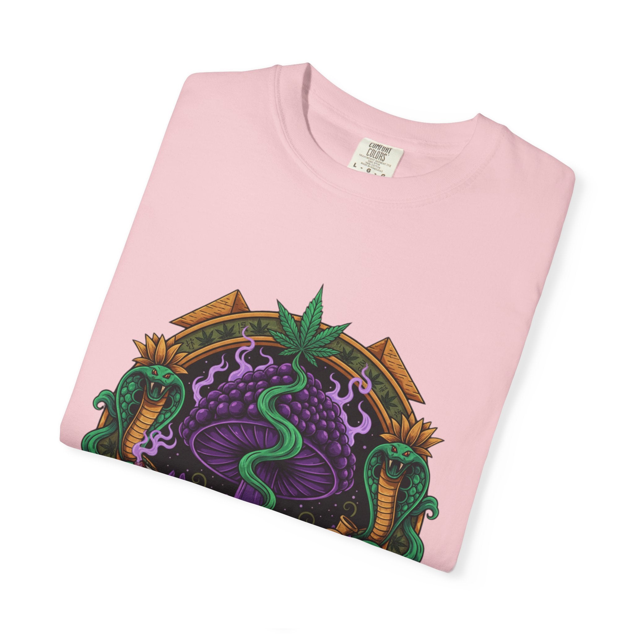 Ancient High T-Shirt — Mystical Snake & Egyptian Scarab Graphic Tee