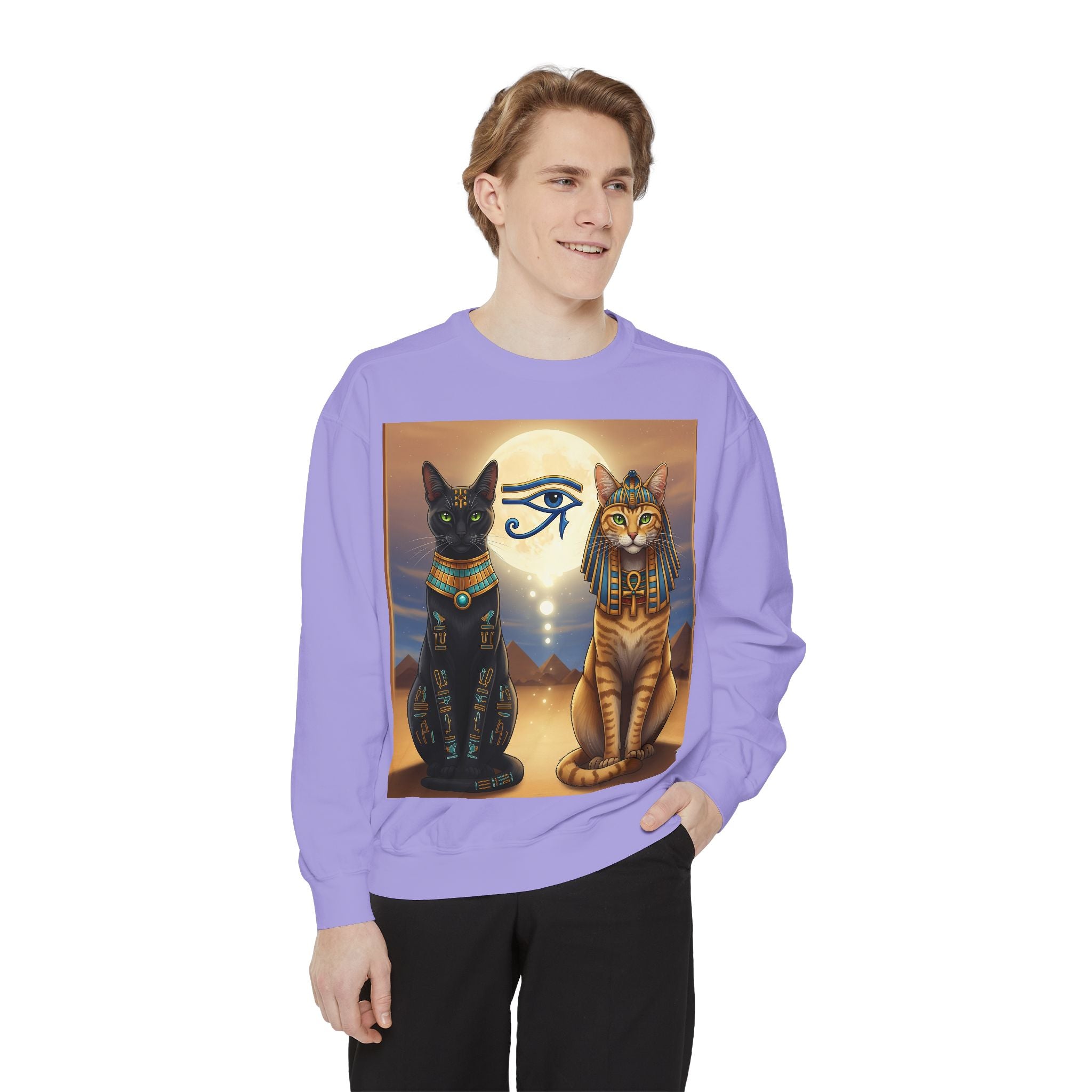 Egyptian Cats Sweatshirt
