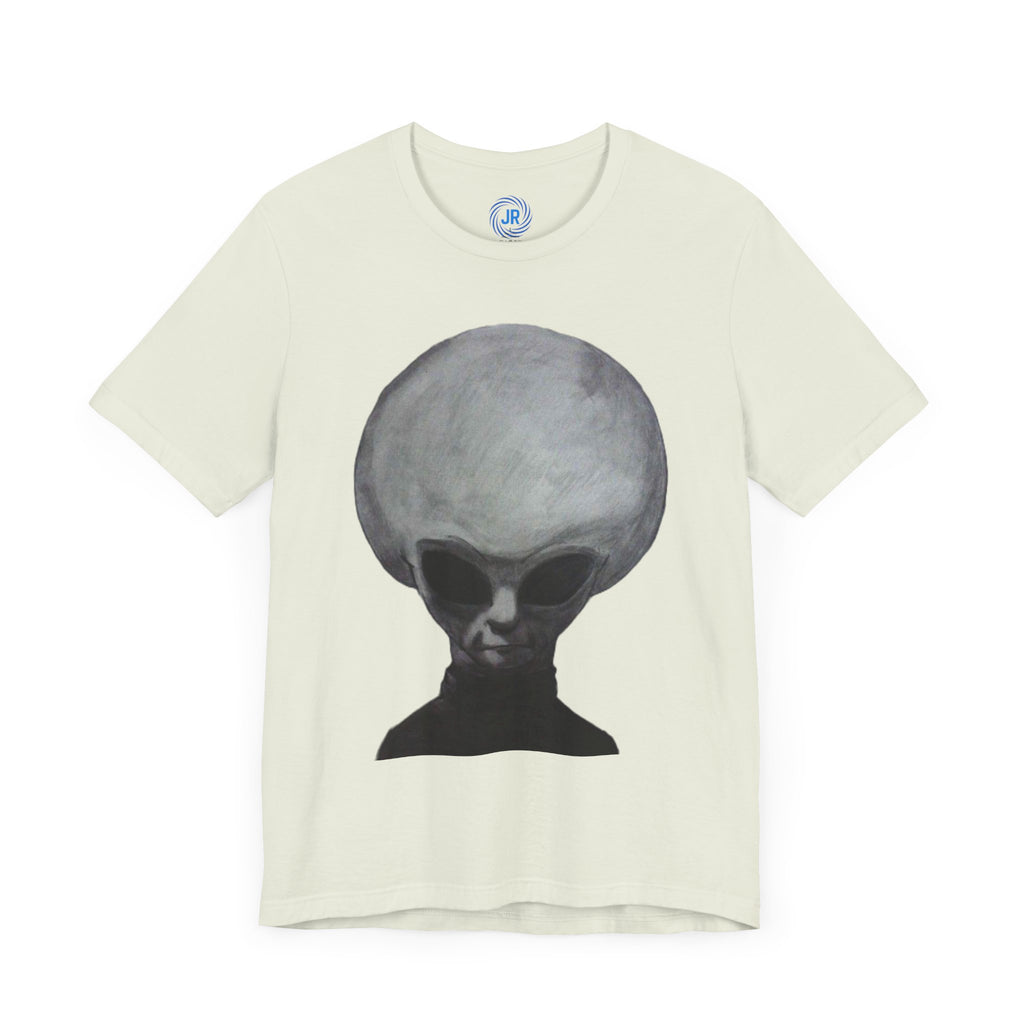 Alien Graphic Tee, Cool Casual Shirt, Unisex T-Shirt, Gift for Nerds, Sci-Fi Fashion