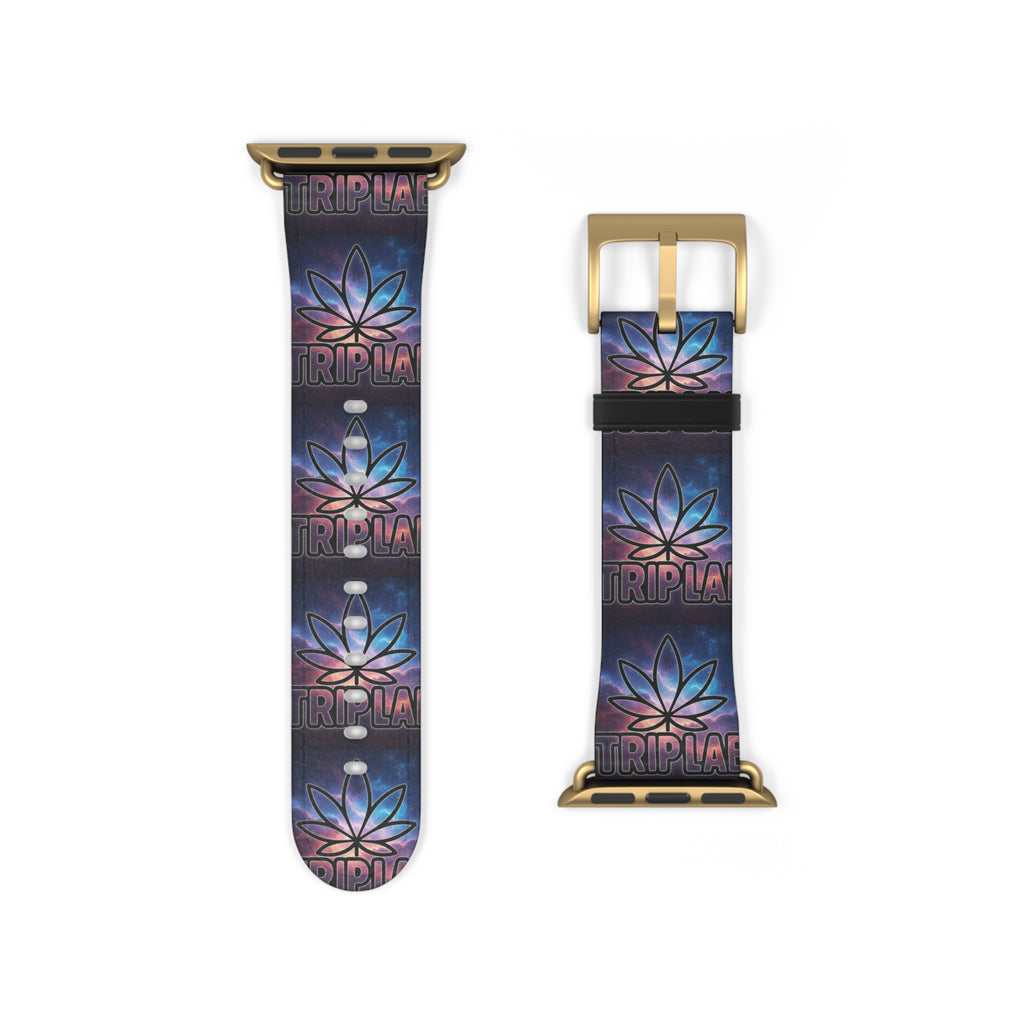 Fireworks Lotus Watch Band — Floral Galaxy Apple Watch Strap