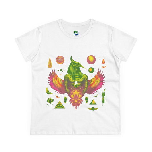 Vibrant Graphic Tee for Free Spirits, Boho Style Shirt, Unique Casual Wear, Perfect for Festivals, Summer Outings, Gifts