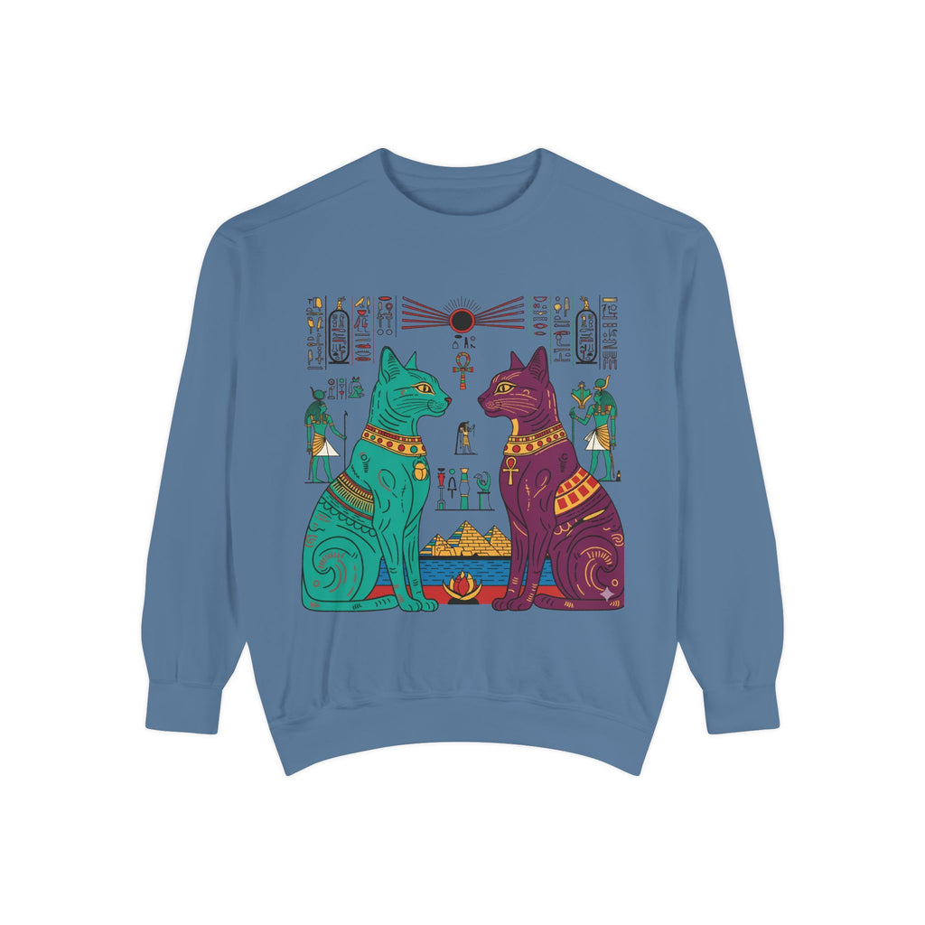 Egyptian cats Sweatshirt